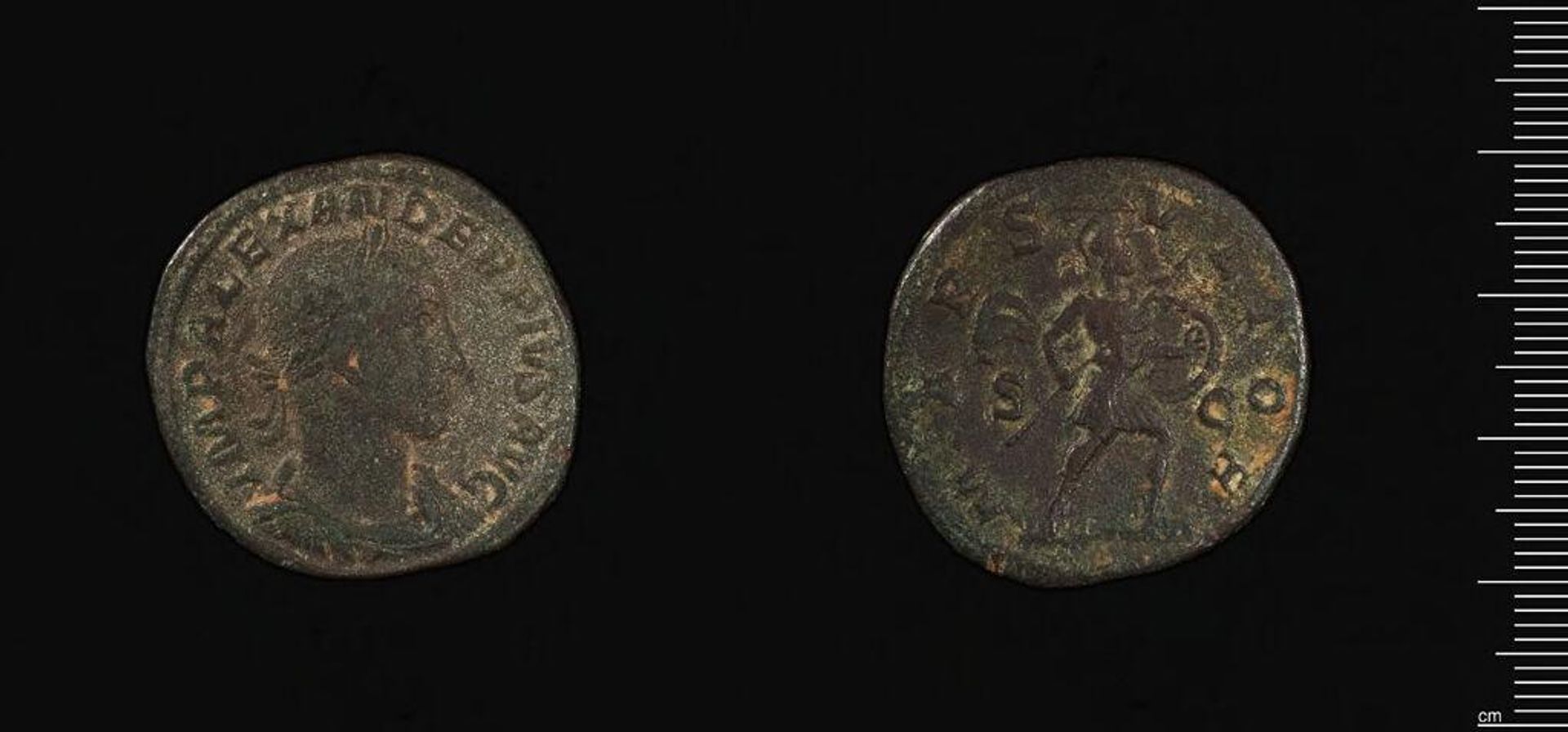 Sestertius of Alexander Severus by Severus Alexander