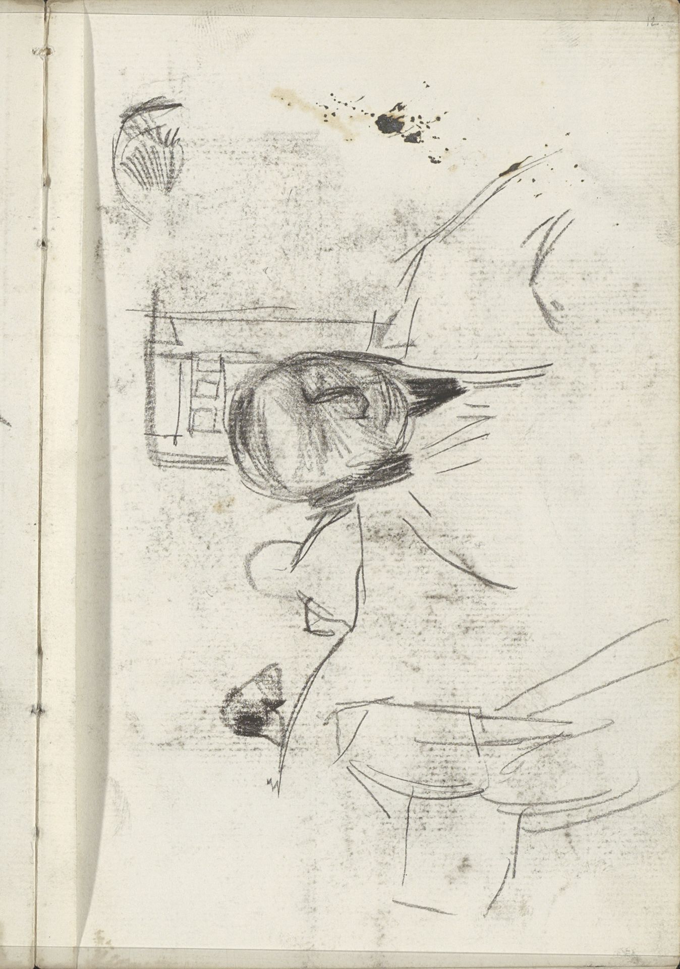 Figuren, mogelijk in een etablissement by George Hendrik Breitner