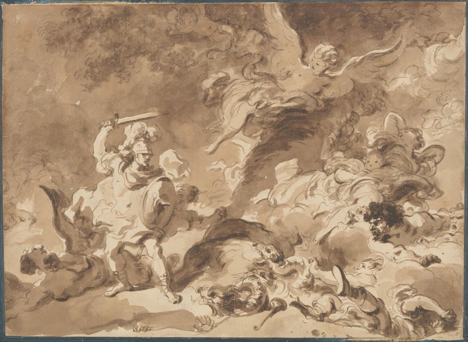 Rinaldo in the Enchanted Forest by Jean-Honoré Fragonard