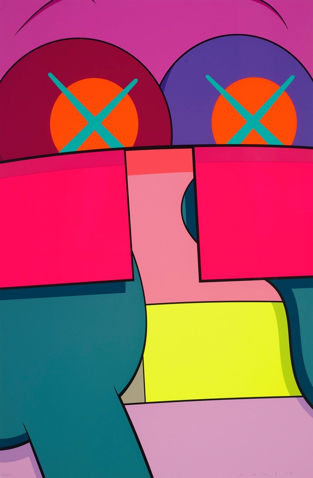 Ups And Downs #4 by Kaws