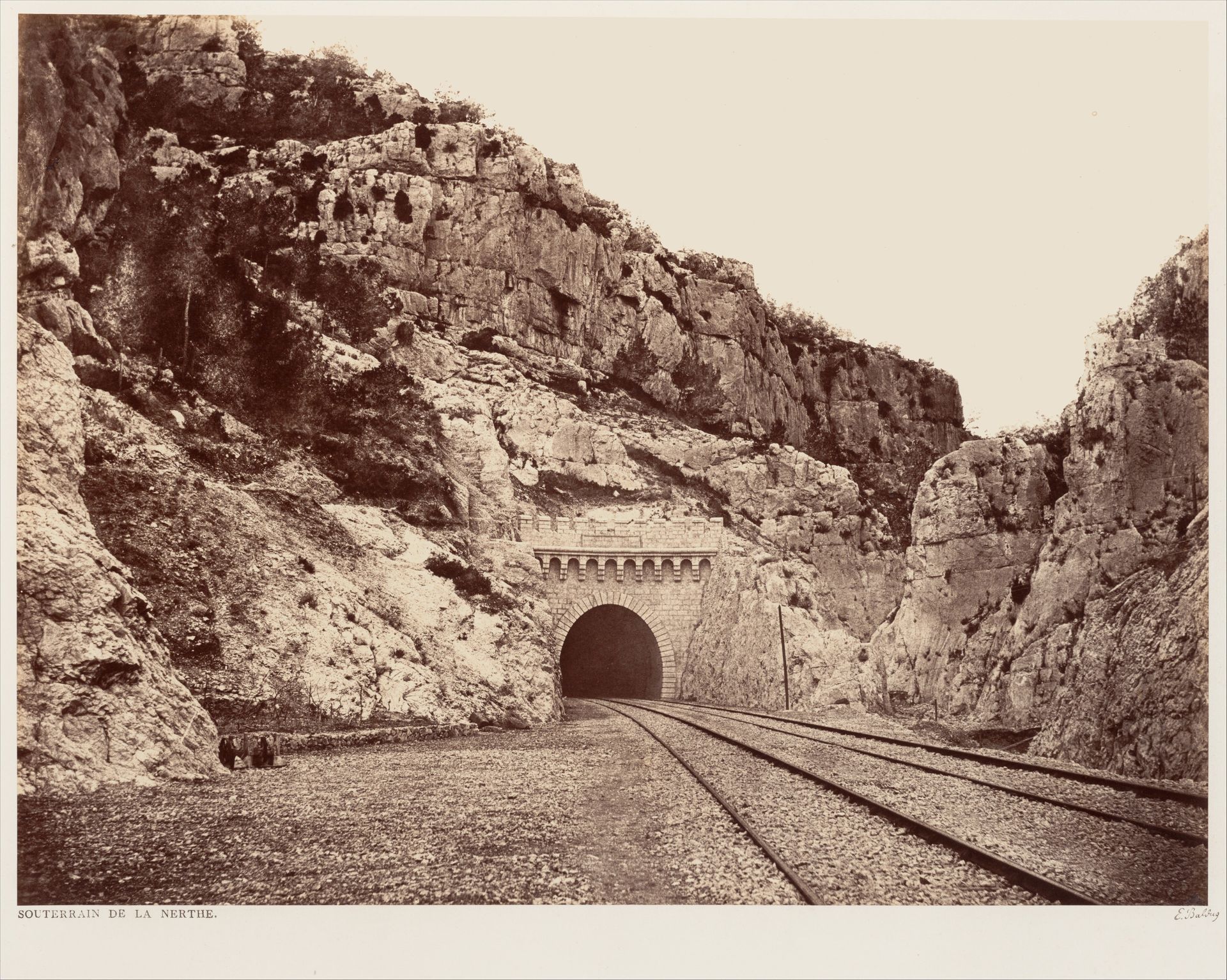 Souterrain de la Nerthe by Edouard Baldus