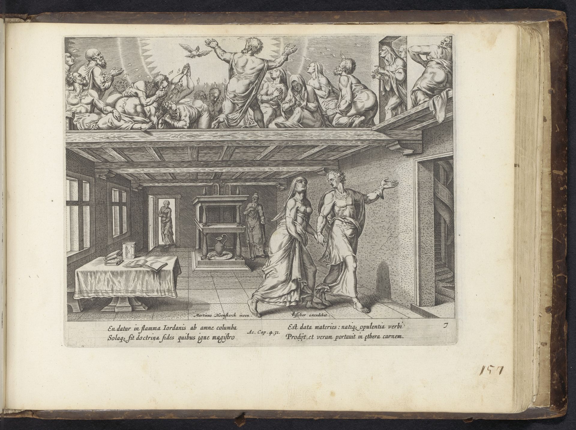 Uitstorting van de heilige Geest by Anonymous