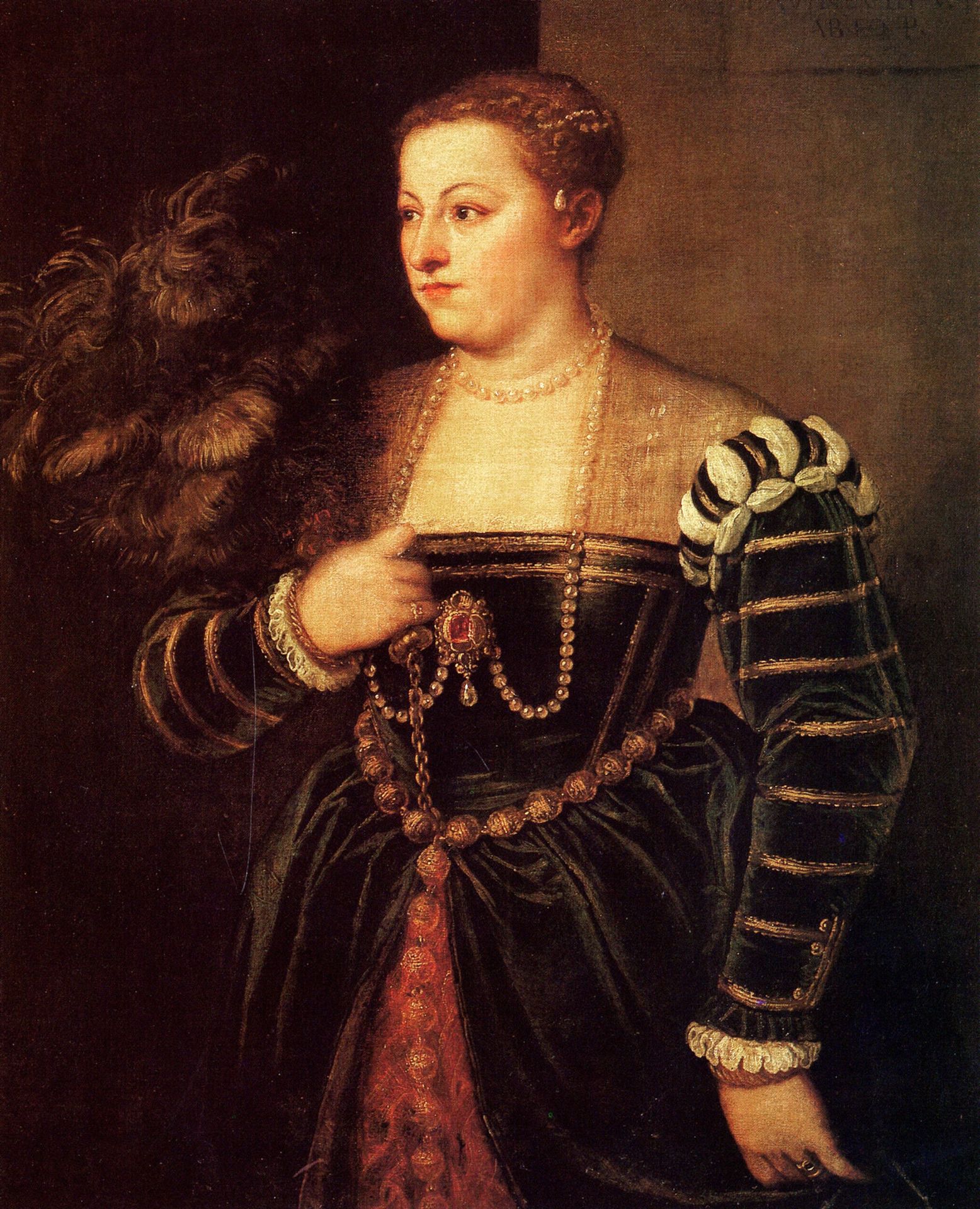 Portrait of Lavinia, the Artist's Daughter by Titian