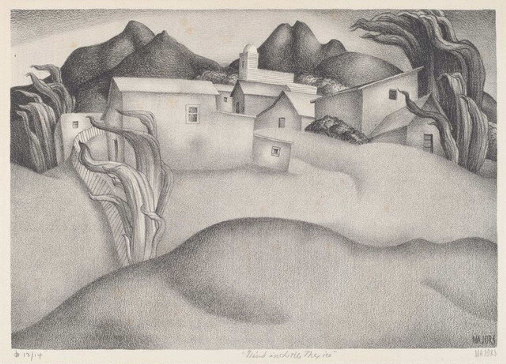 Wind in Little Mexico by William Majors