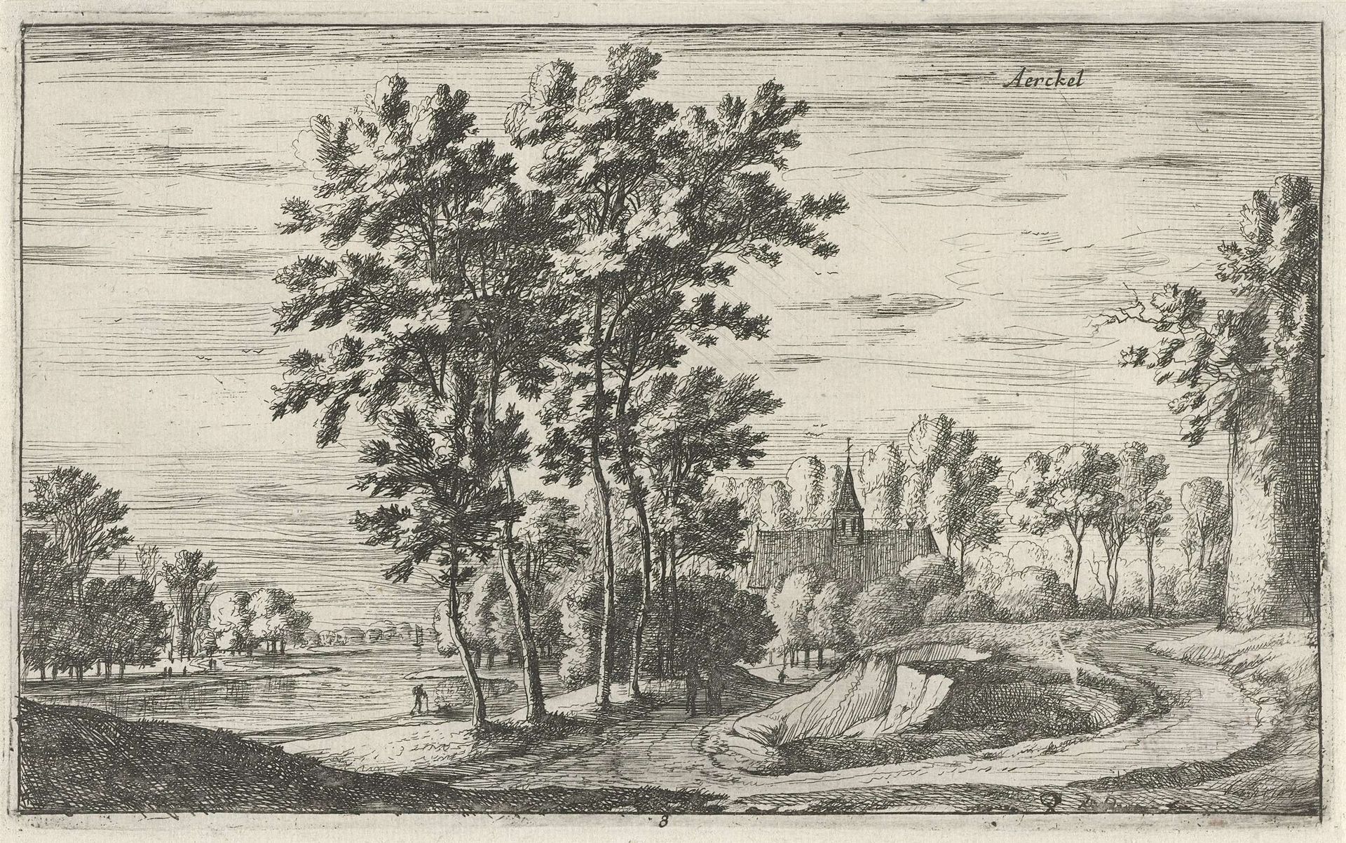 Kerk van Arkel by Roelant Roghman