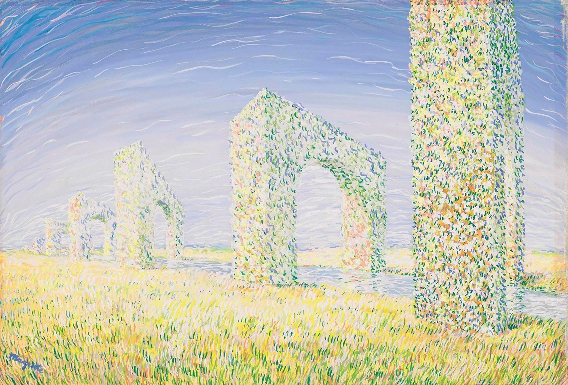 Le triomphe du mois de mai by René Magritte