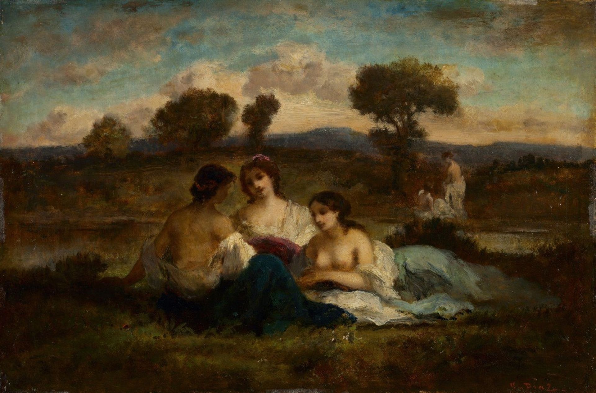 The Bathers by Narcisse-Virgilio Diaz