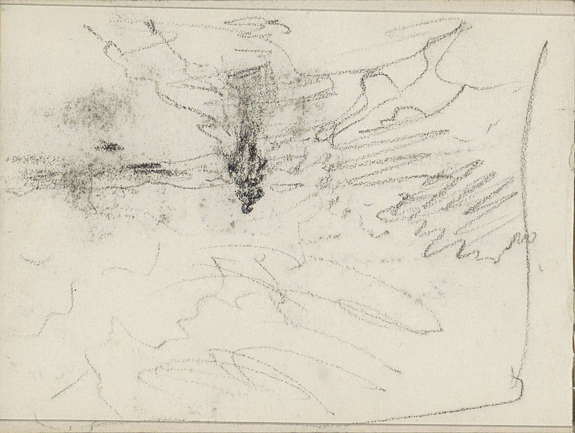 Ruiter in een landschap by Anton Mauve