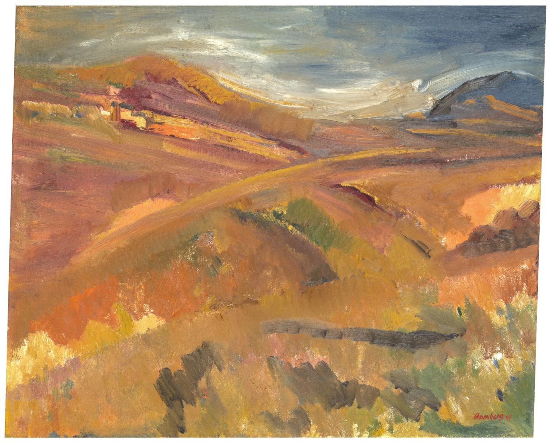 Tregor and Tregoff, Cornwall by David Bomberg