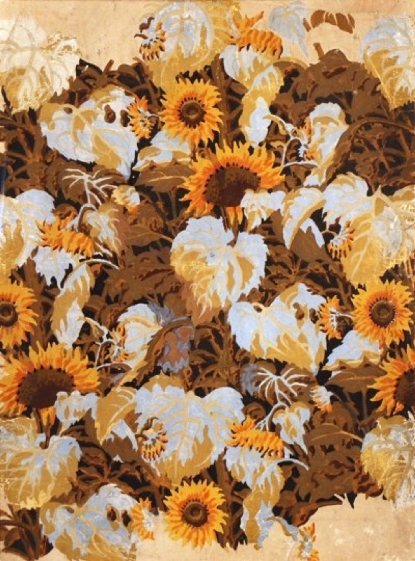 Sunflowers by Charles E. Burchfield