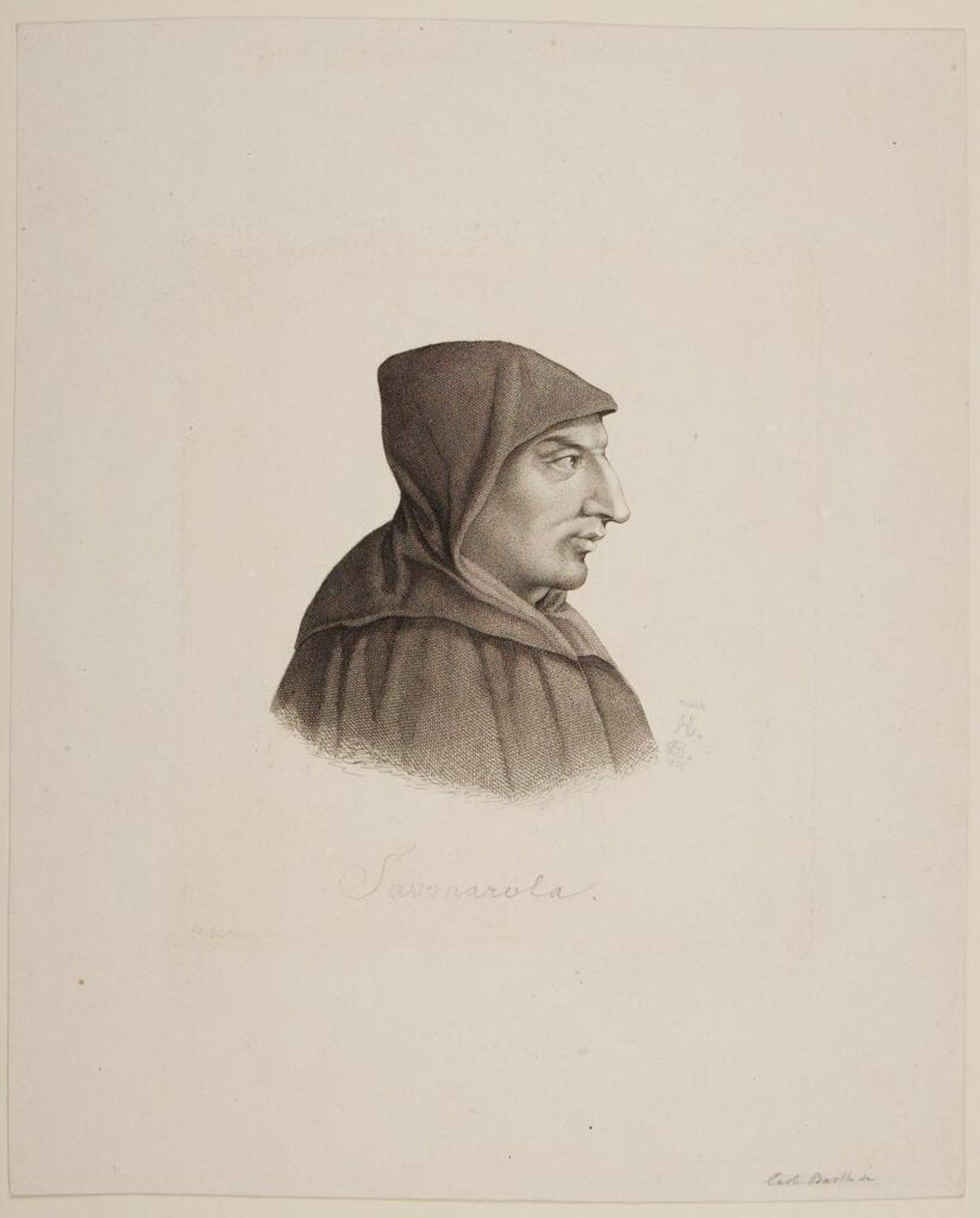 Savonarola by Johann Carl Barth