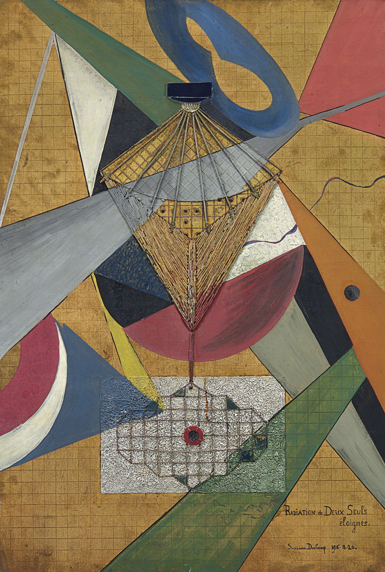 Radiation of Two Lone Ones at a Distance by Suzanne Duchamp
