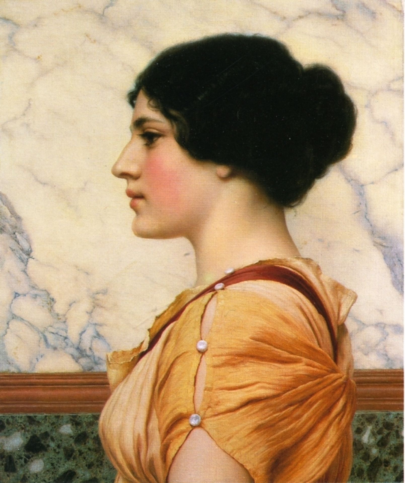Cassotis by John William Godward