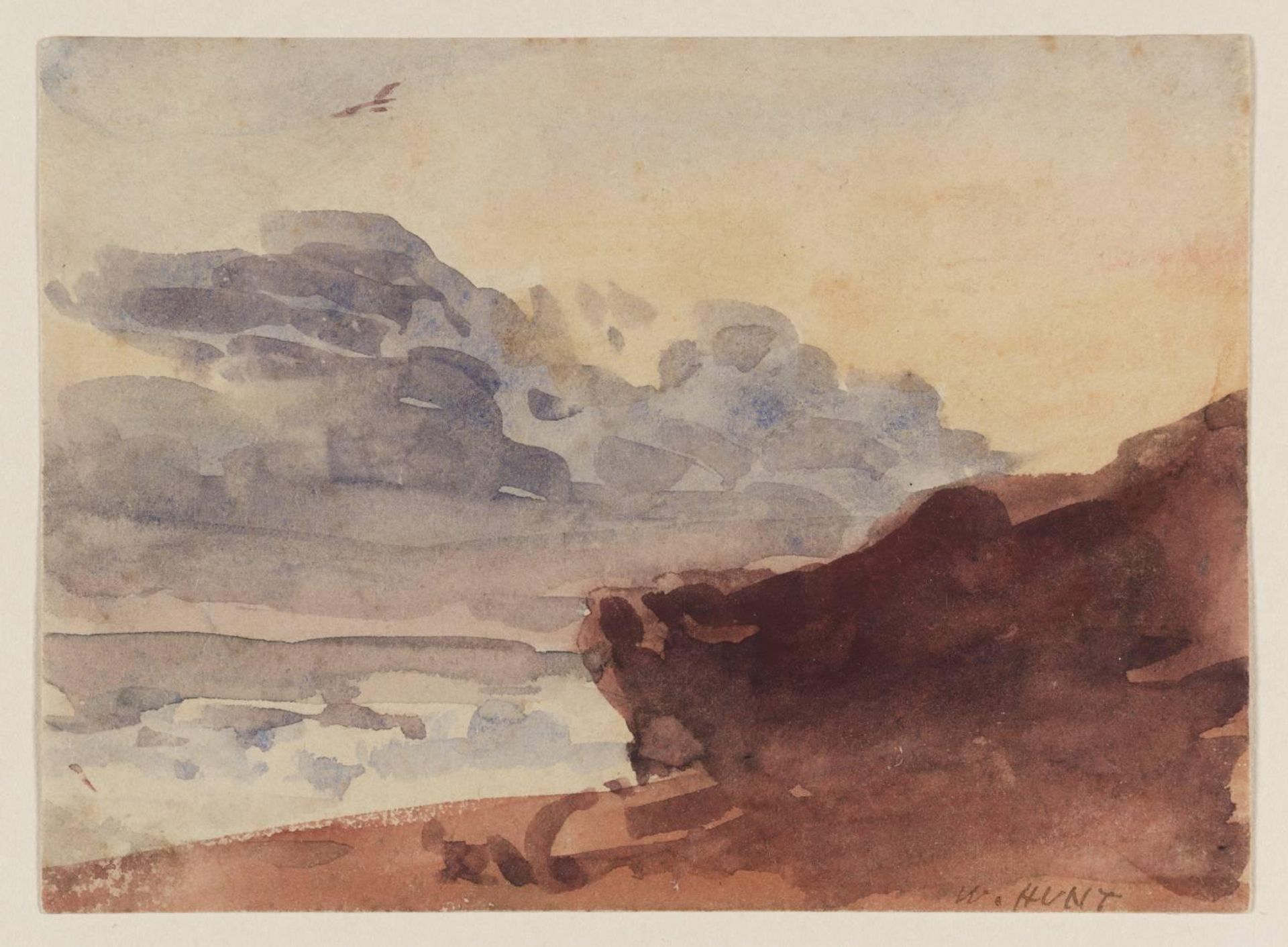 A Landscape by William Henry Hunt