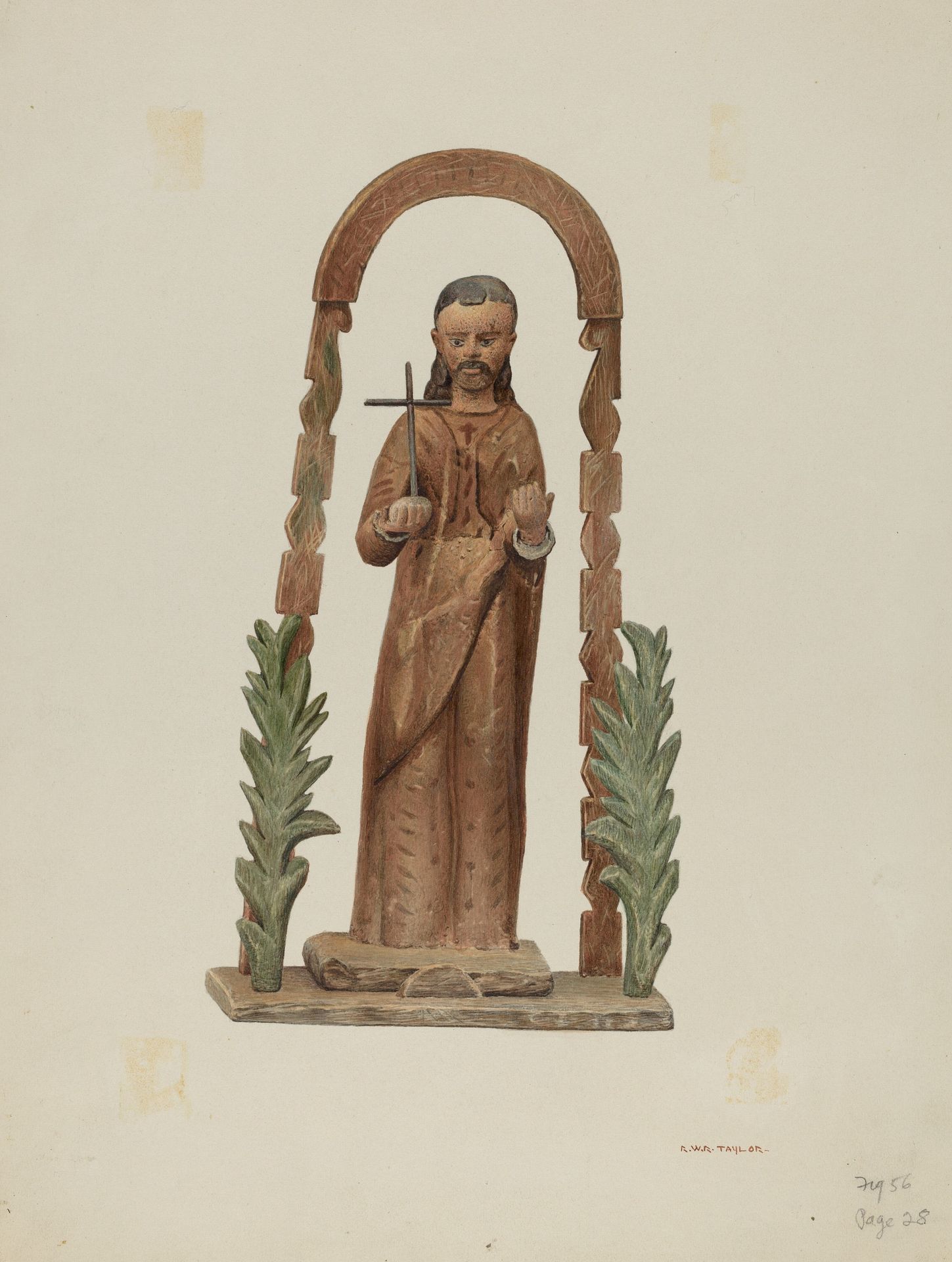 Santo (St. Francis) by Robert W.R. Taylor