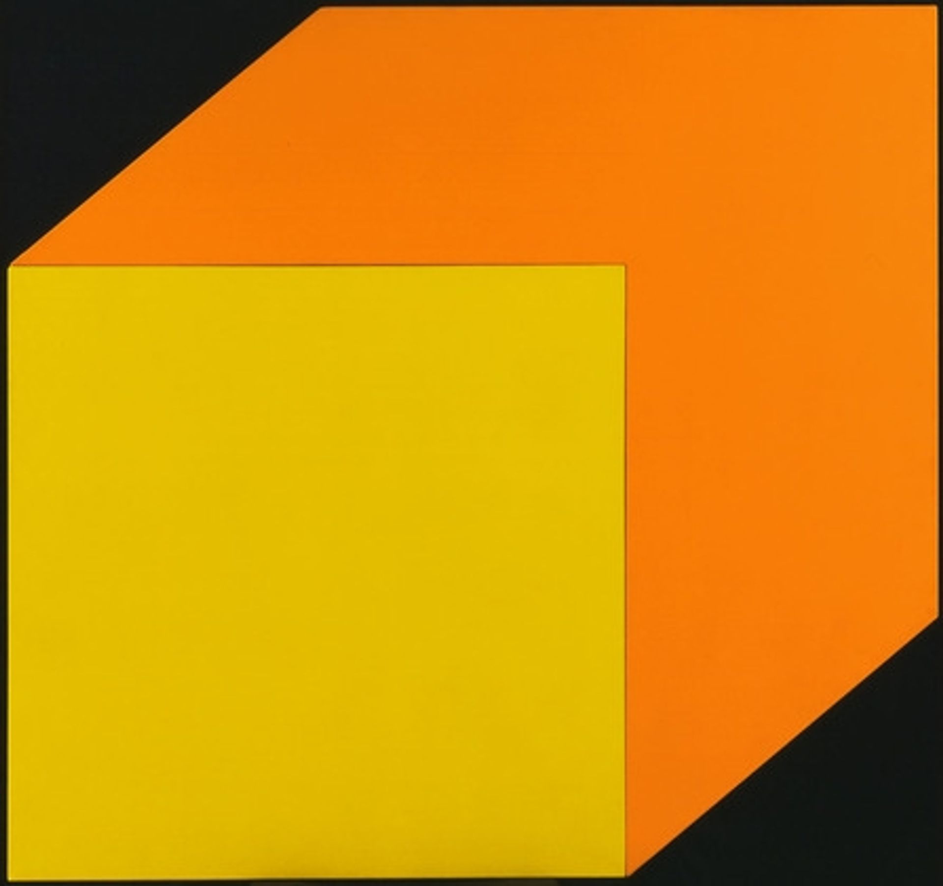 Yellow Orange by Ellsworth Kelly