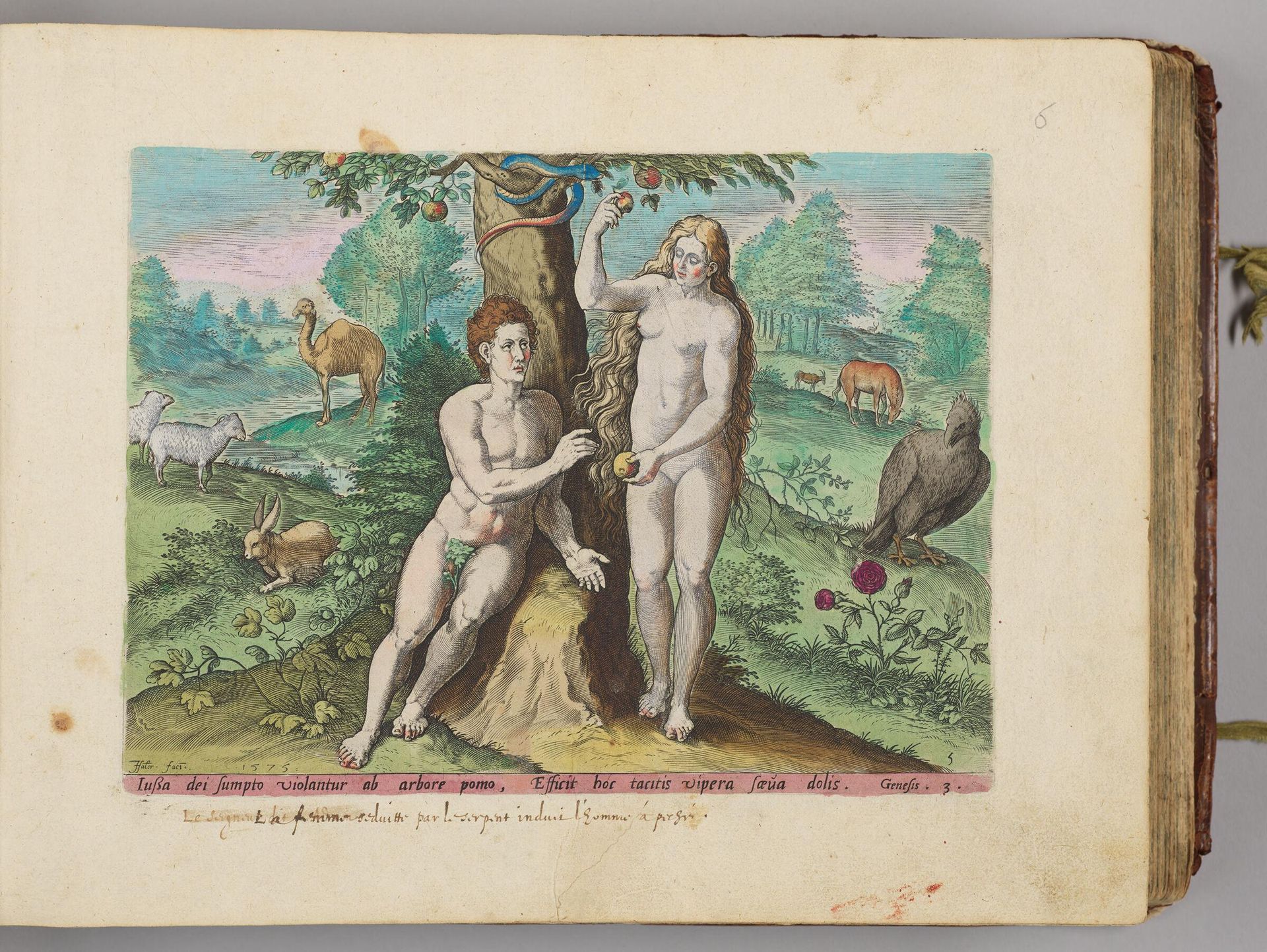 The Temptation by Johann Sadeler I