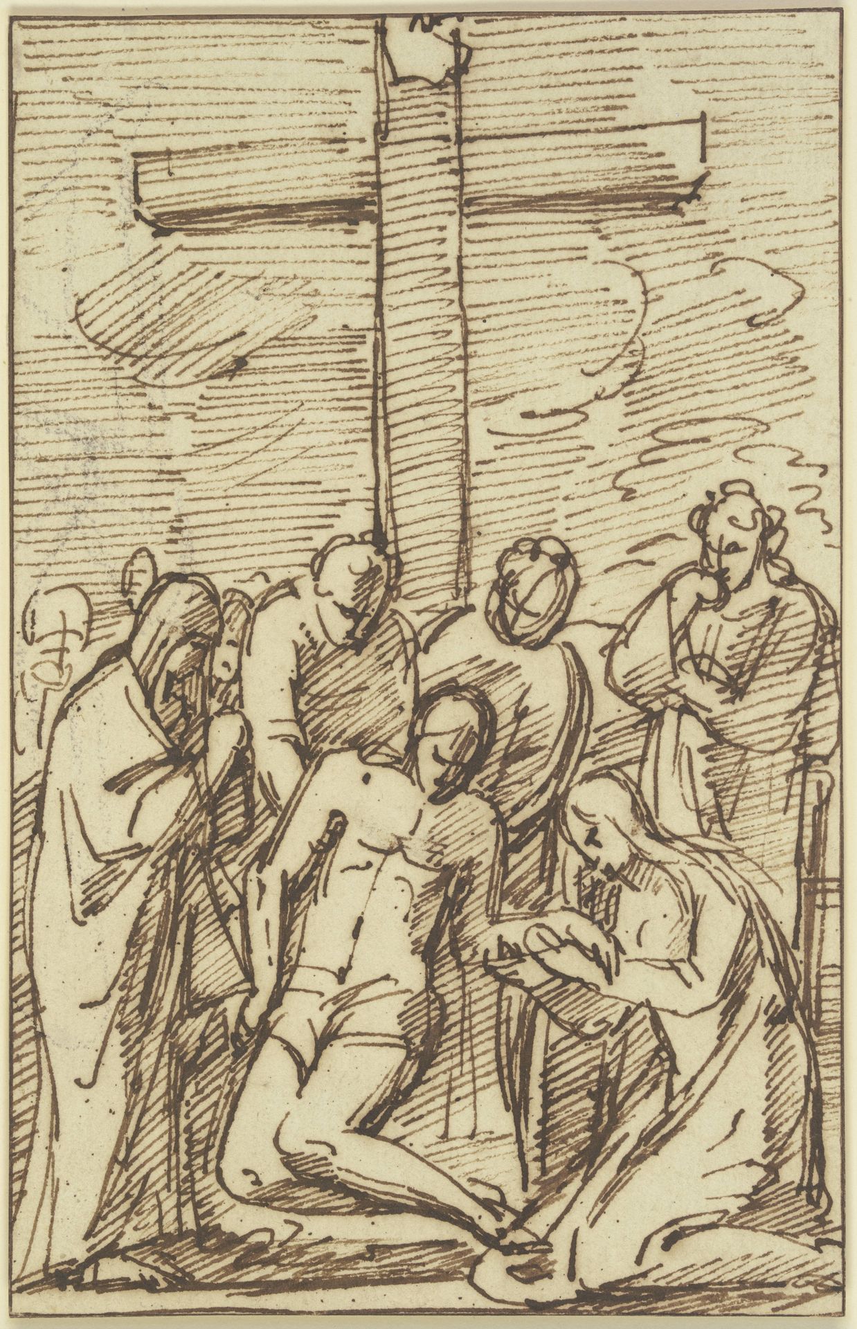 Lamentation of Christ by Vincenzo Tamagni