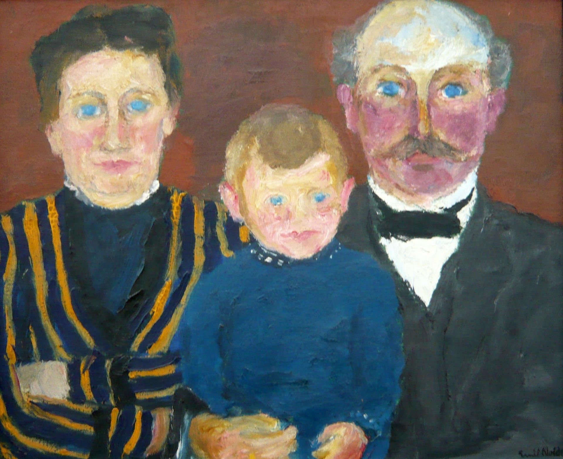Bonnichsen family by Emil Nolde