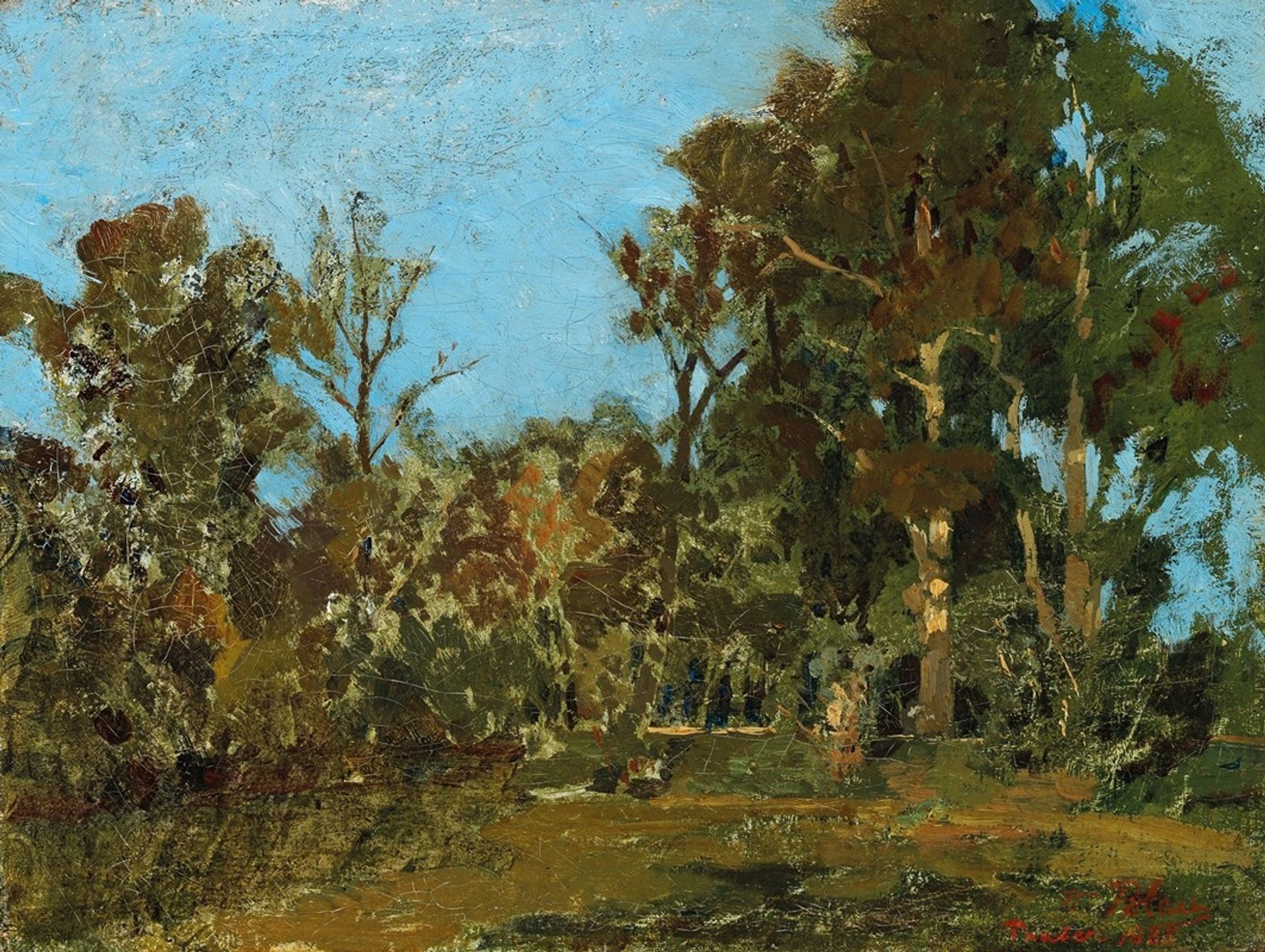 Prater Landscape by Tina Blau