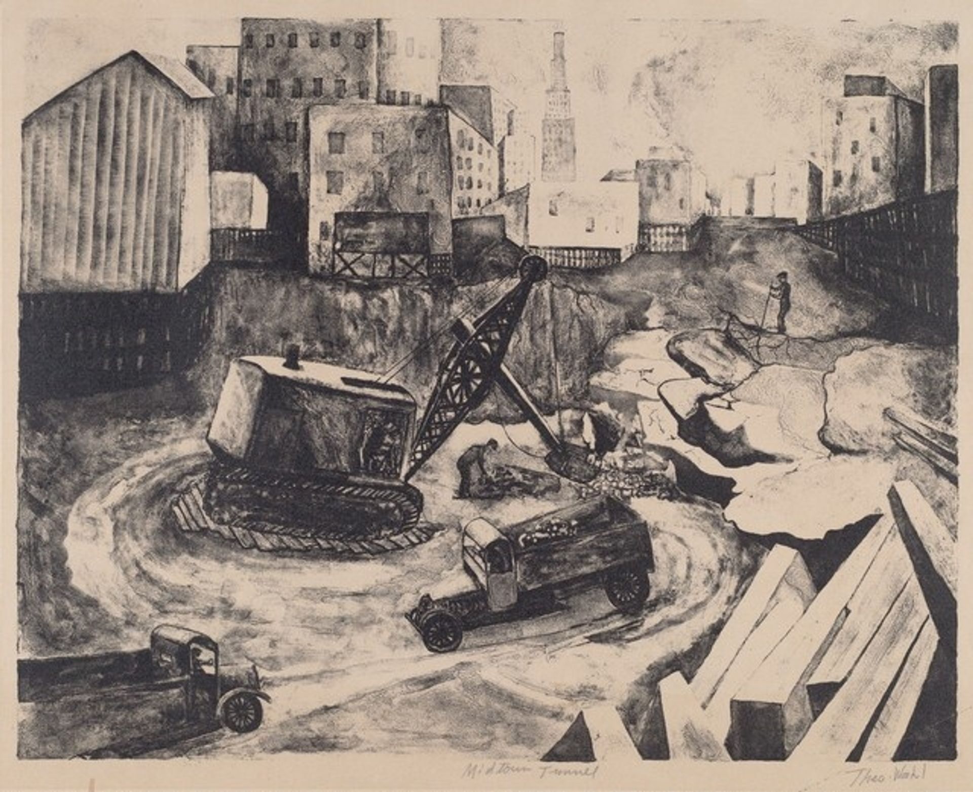 Midtown Tunnel by Theodore Wahl