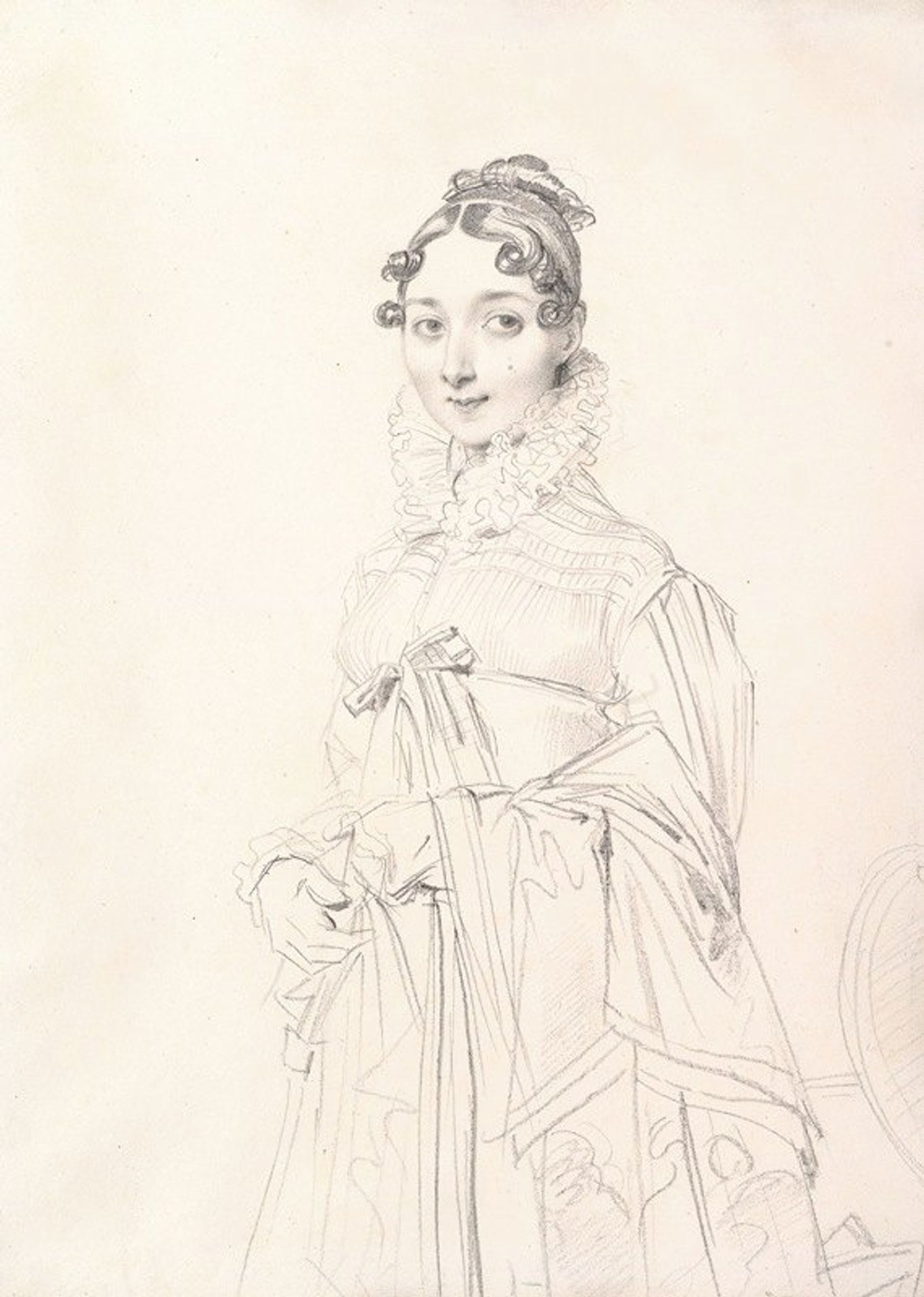 Portrait of a Lady by Jean Auguste Dominique Ingres