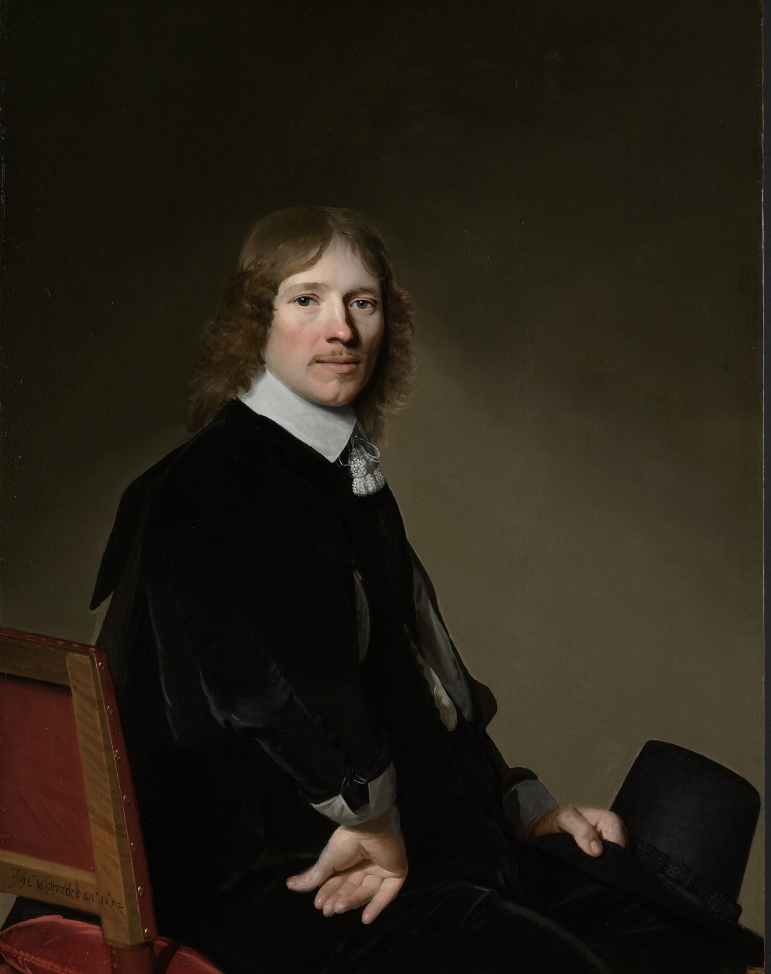 Portrait of Eduard Wallis by Johannes Verspronck