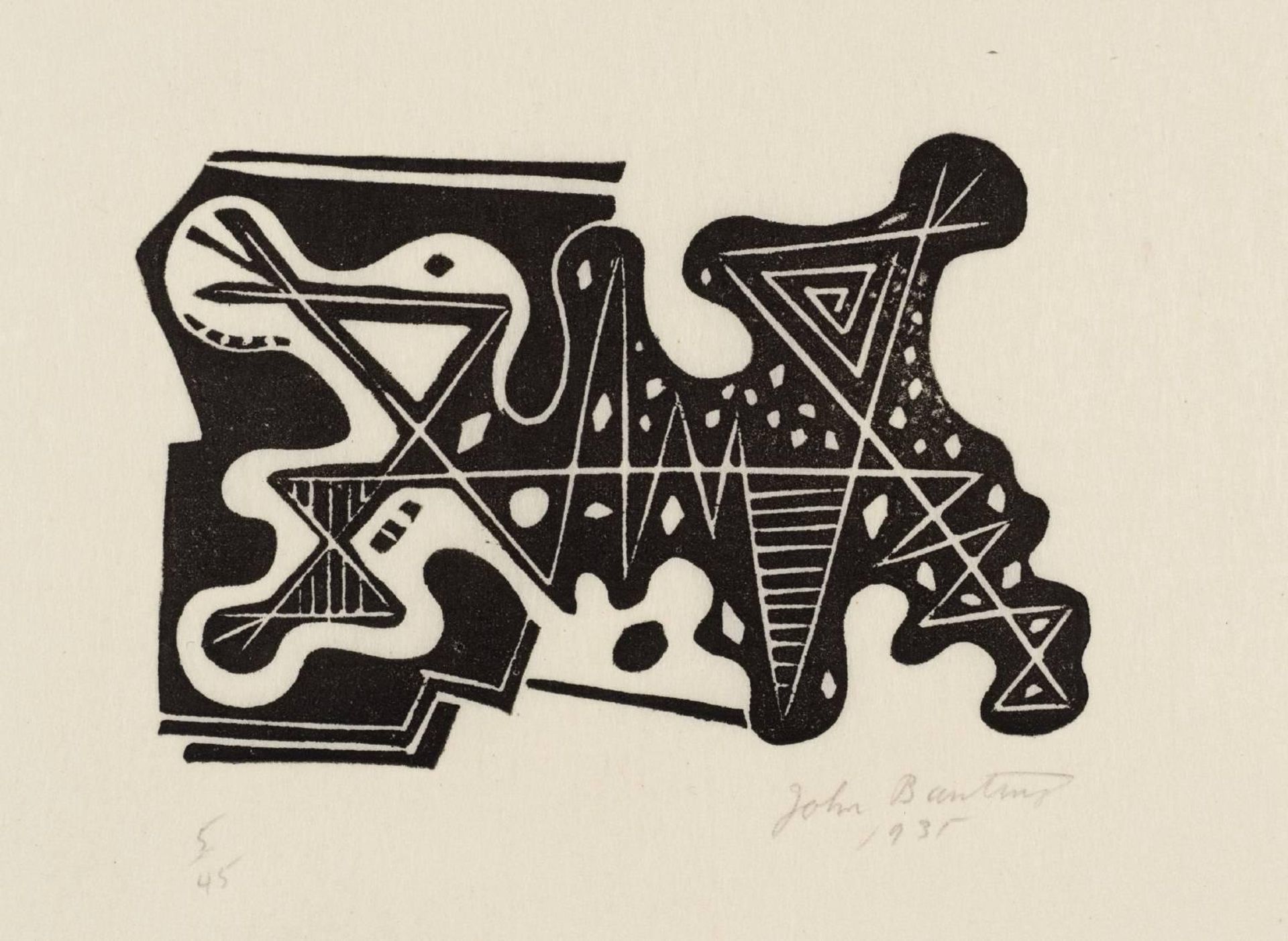 Abstract by  John Banting