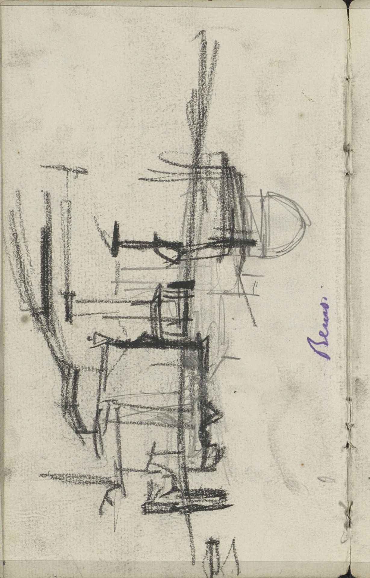 Gezicht op de Dam te Amsterdam met de Beurs van Zocher by George Hendrik Breitner