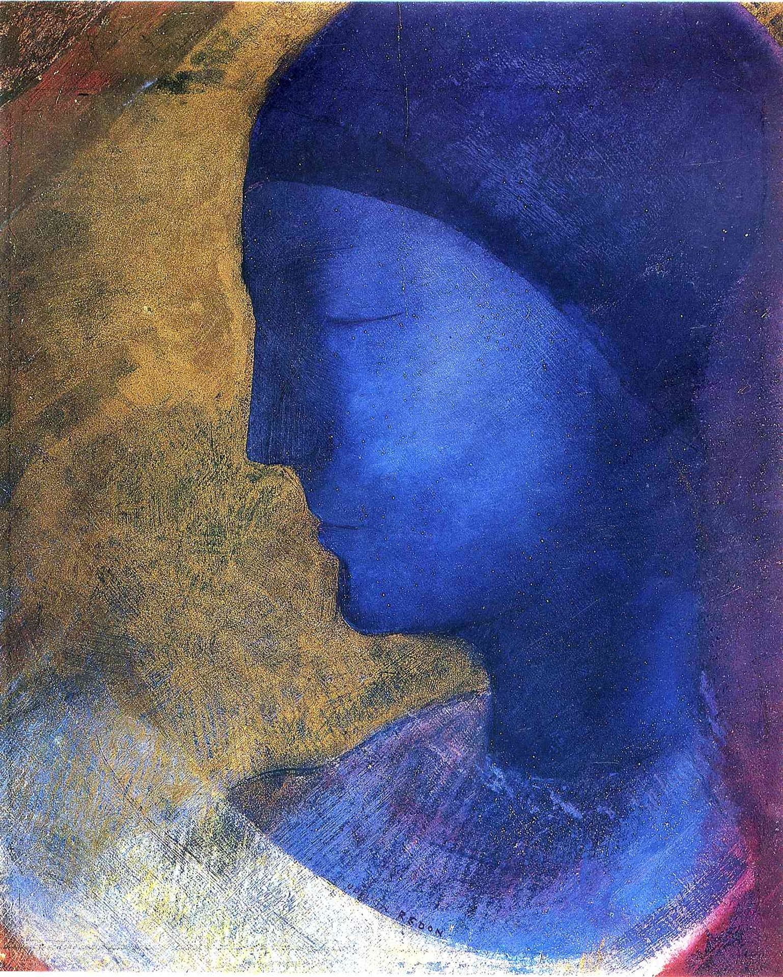 The Golden Cell by Odilon Redon