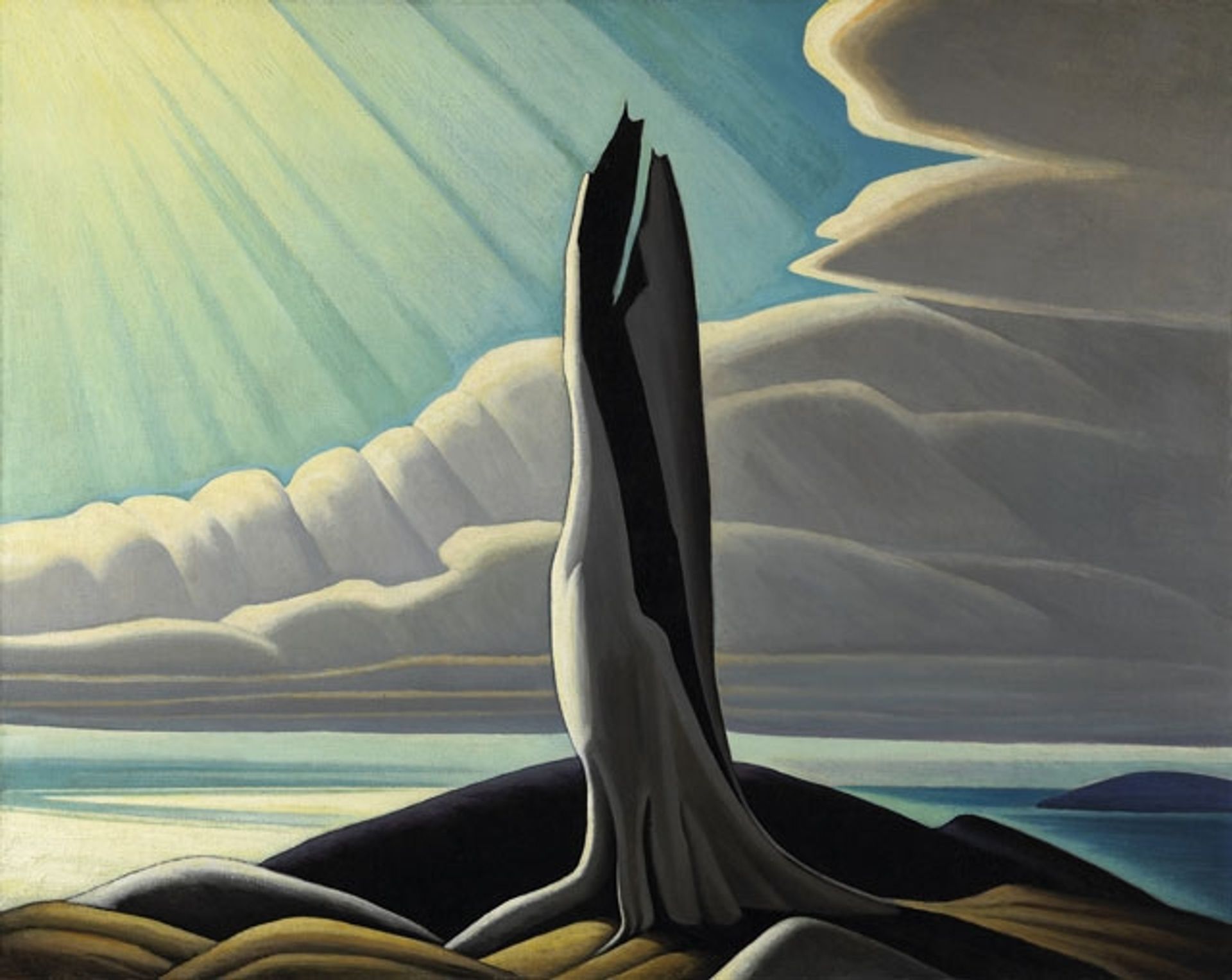 North Shore, Lake Superior by Lawren Harris