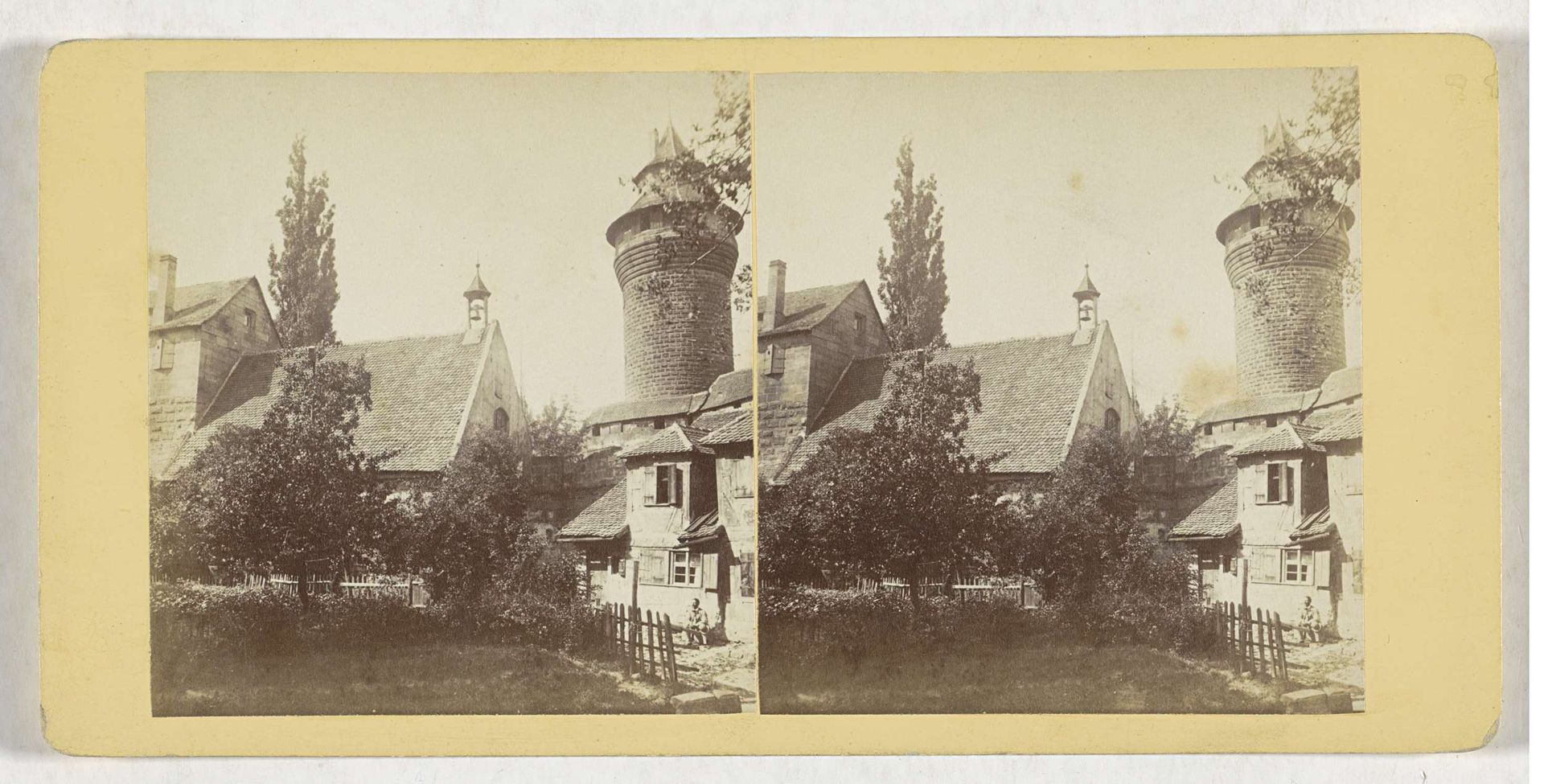 Walpurgiskapel op de burcht in Neurenberg by Johann Friedrich Stiehm