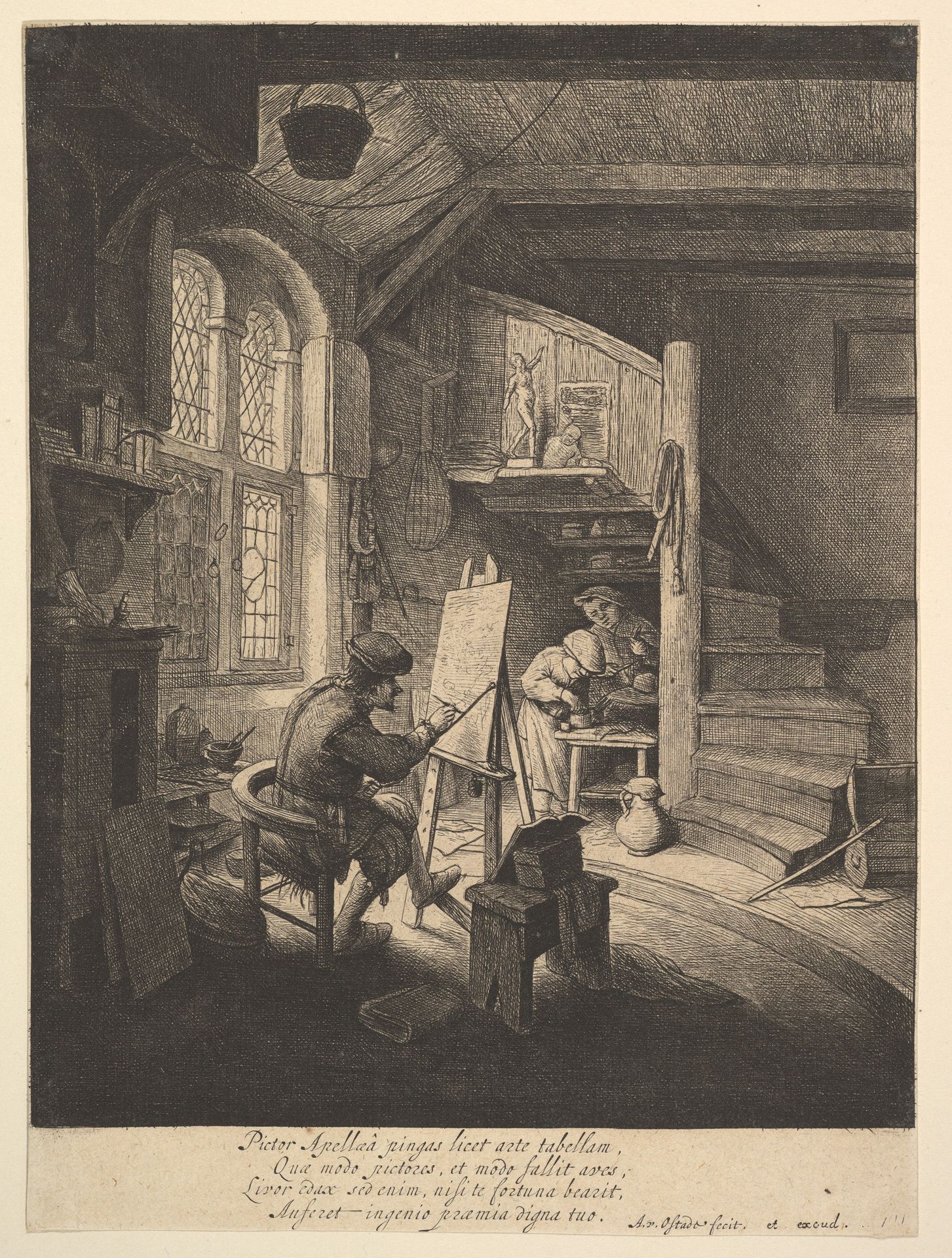 The Painter by Adriaen van Ostade