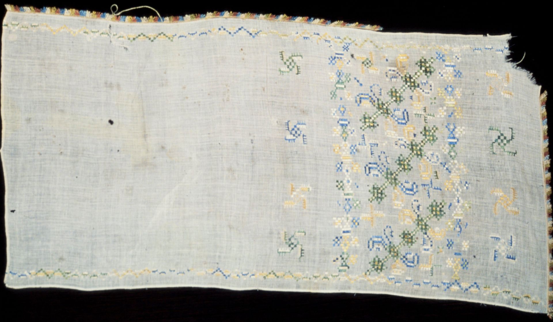 Bed Curtain (end) by Anonymous