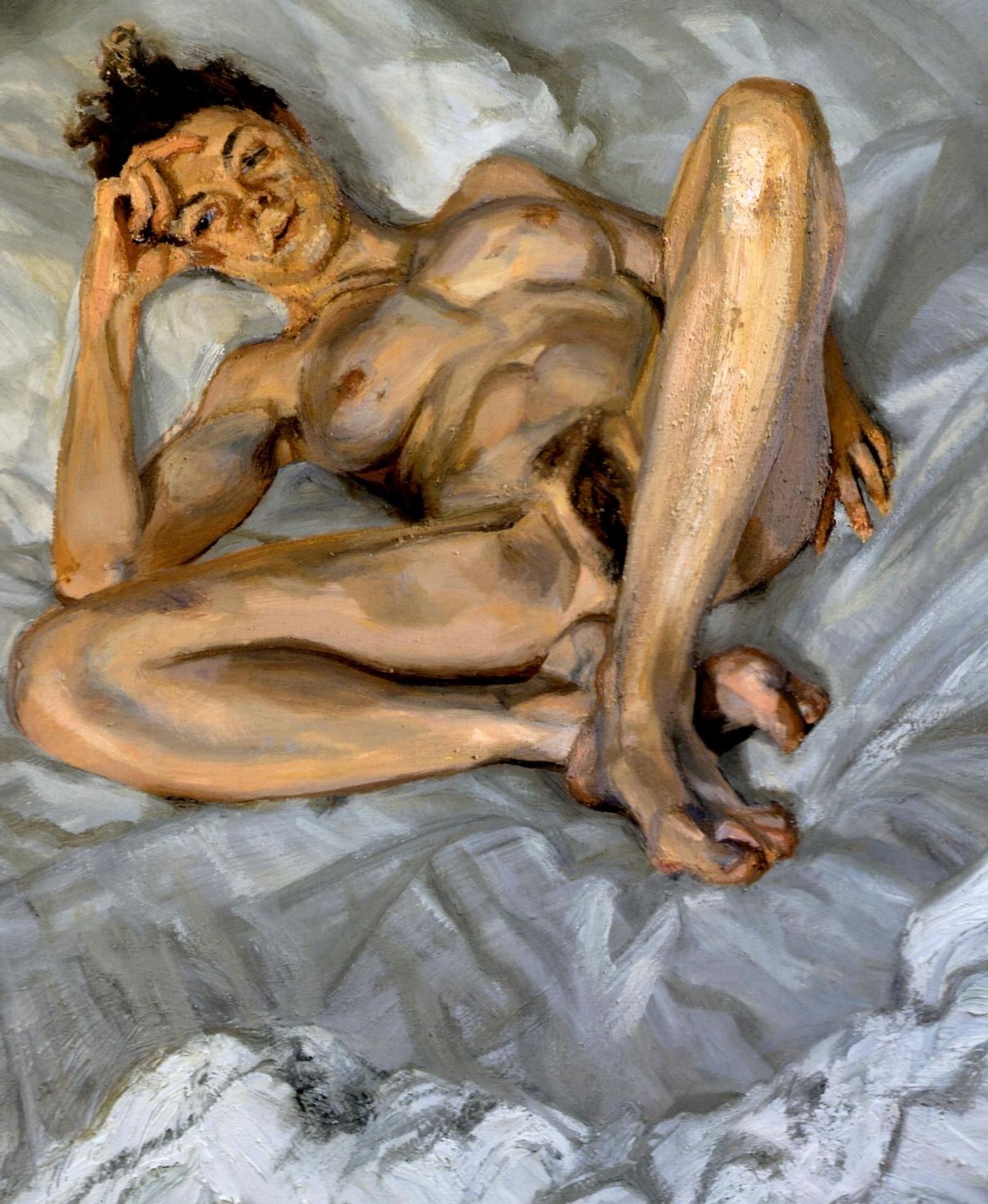 Naked Portrait by Lucian Freud