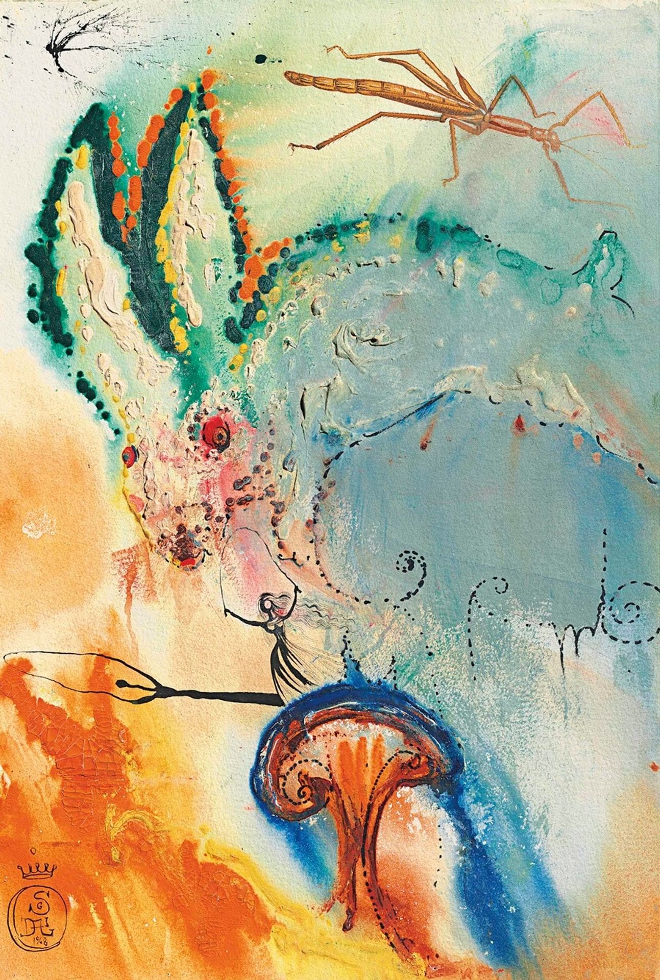 Alice au pays des merveilles by Salvador Dalí