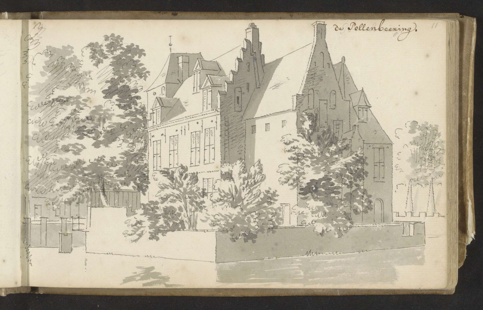 Huis De Pollenbering te Bemmel by Abraham de (II) Haen