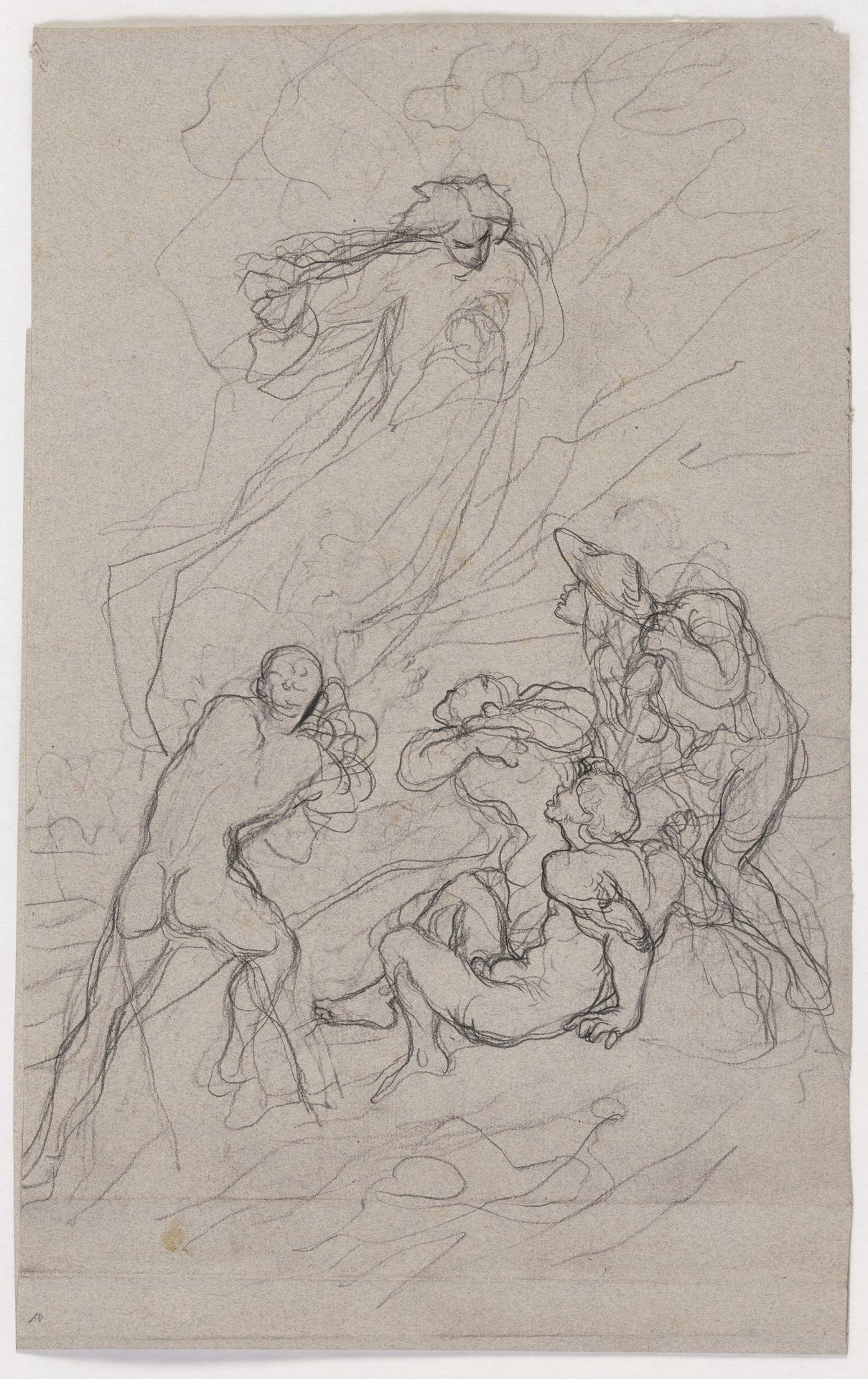 Annunciation to the shepherds by Victor Müller