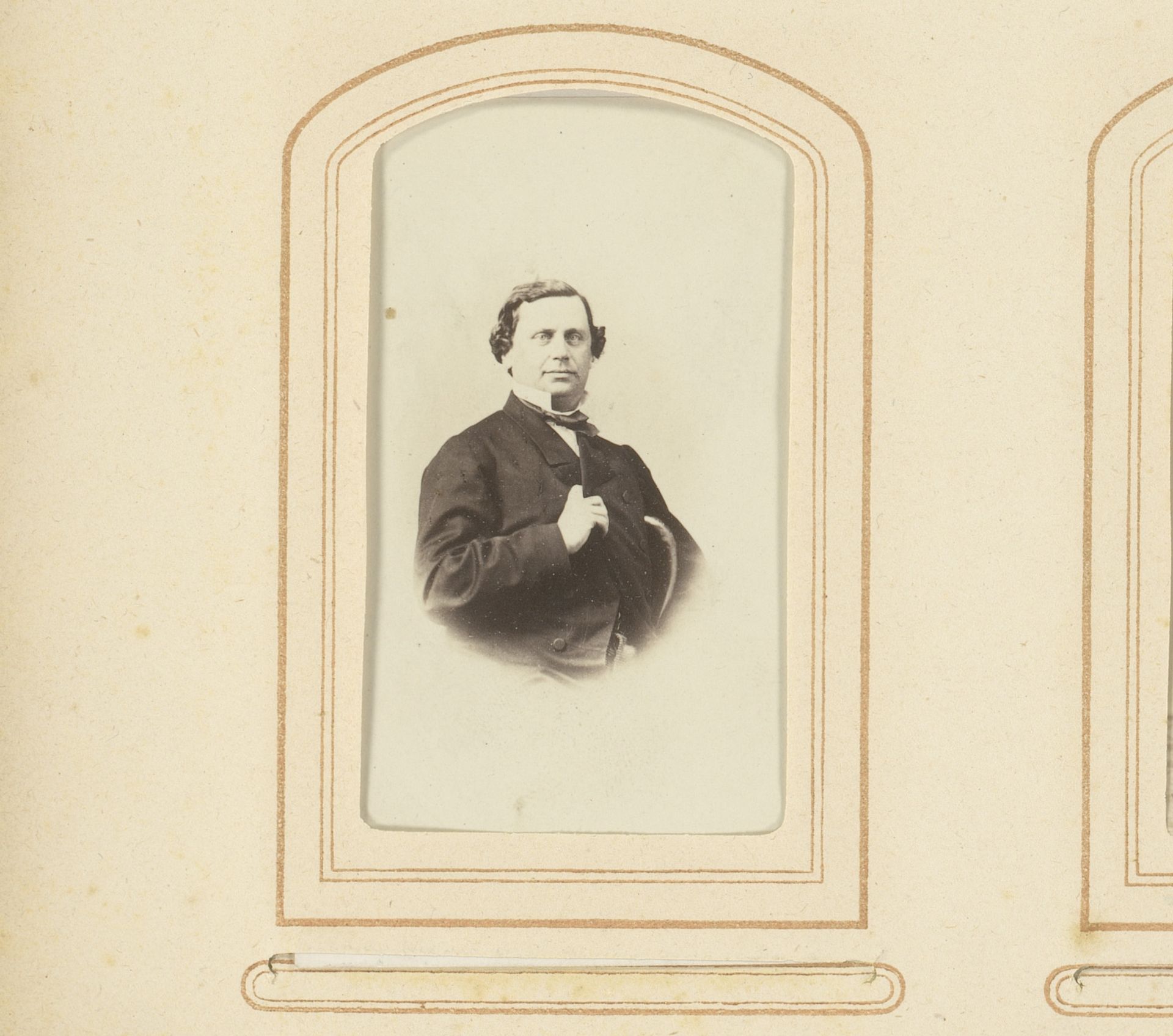 Portret van Carl Gustaf Sundberg by J. Lundbergh