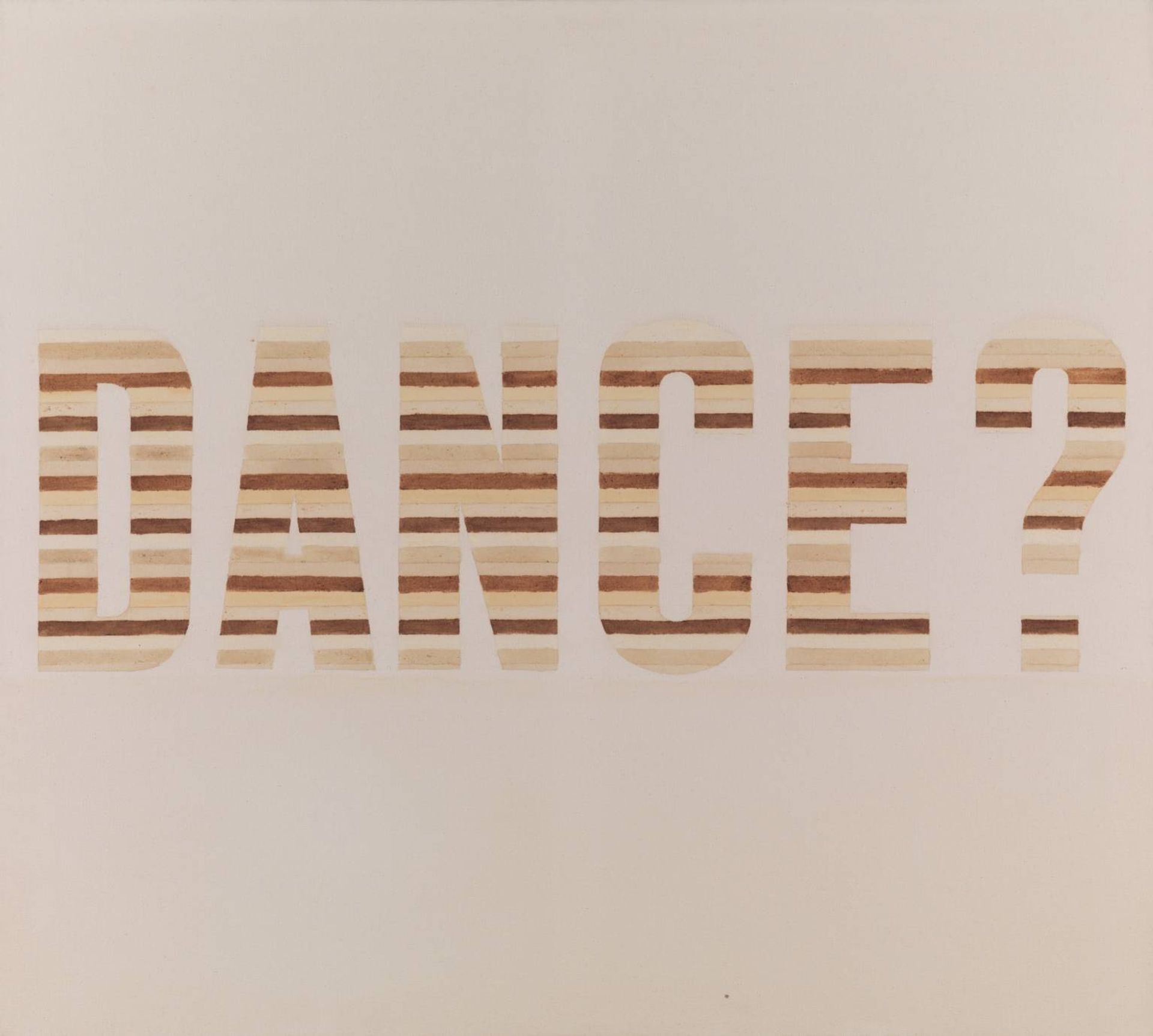 Dance? by Edward Ruscha