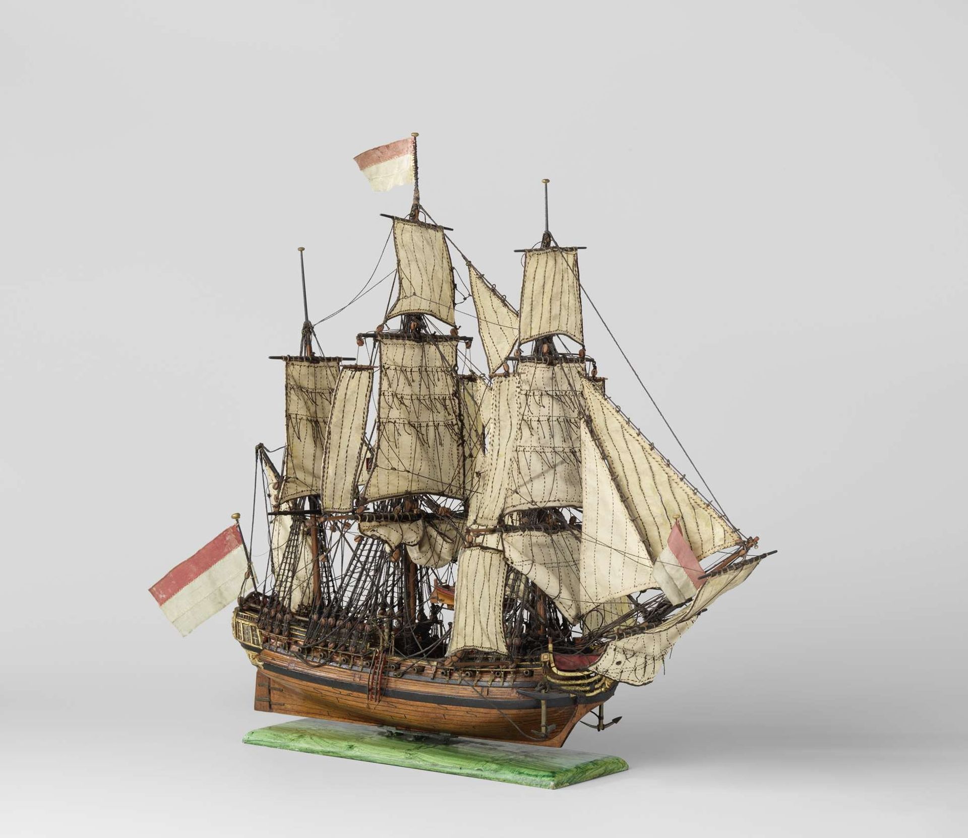 Model of a 24-Gun Frigate by Anonymous