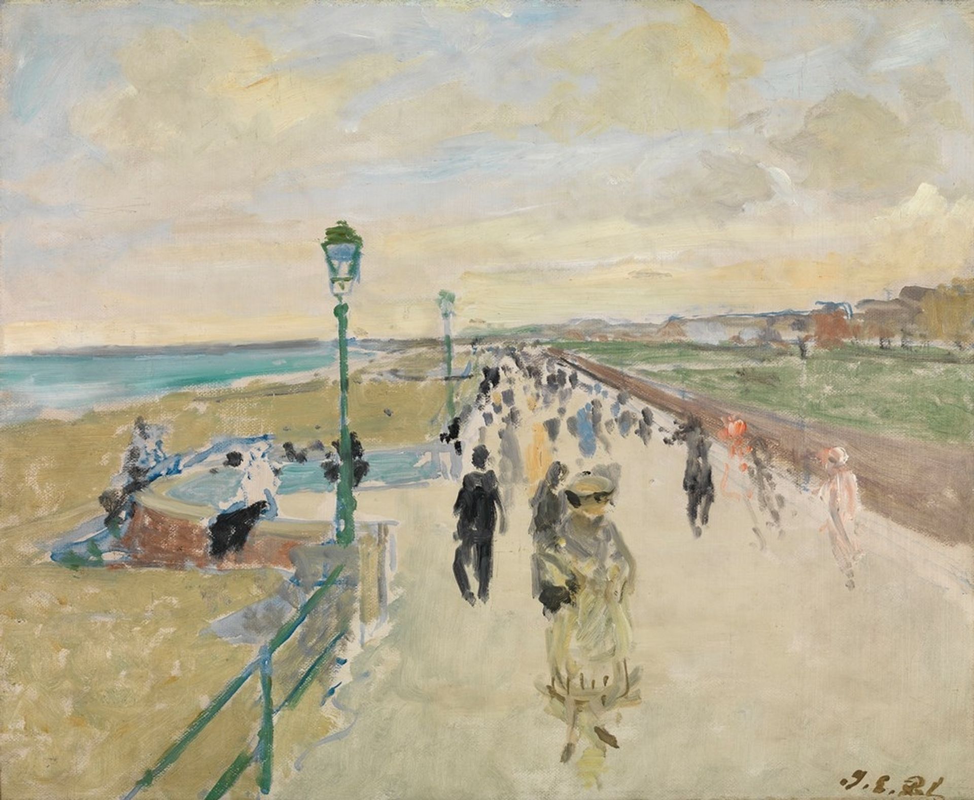 Sea Wall by Jacques-Émile Blanche