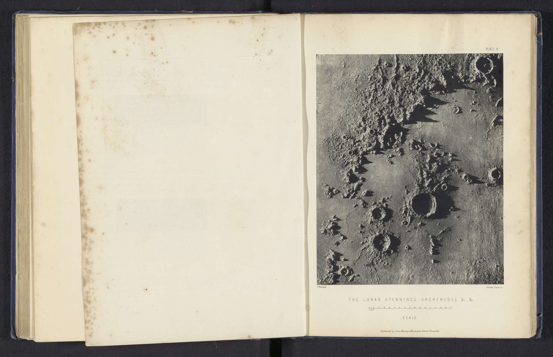The lunar Apennines, Archemedes, &c., &c. by James Nasmyth