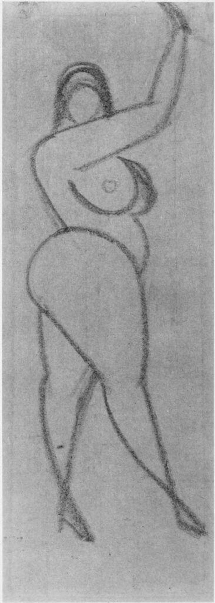 Female Nude by Gaston Lachaise