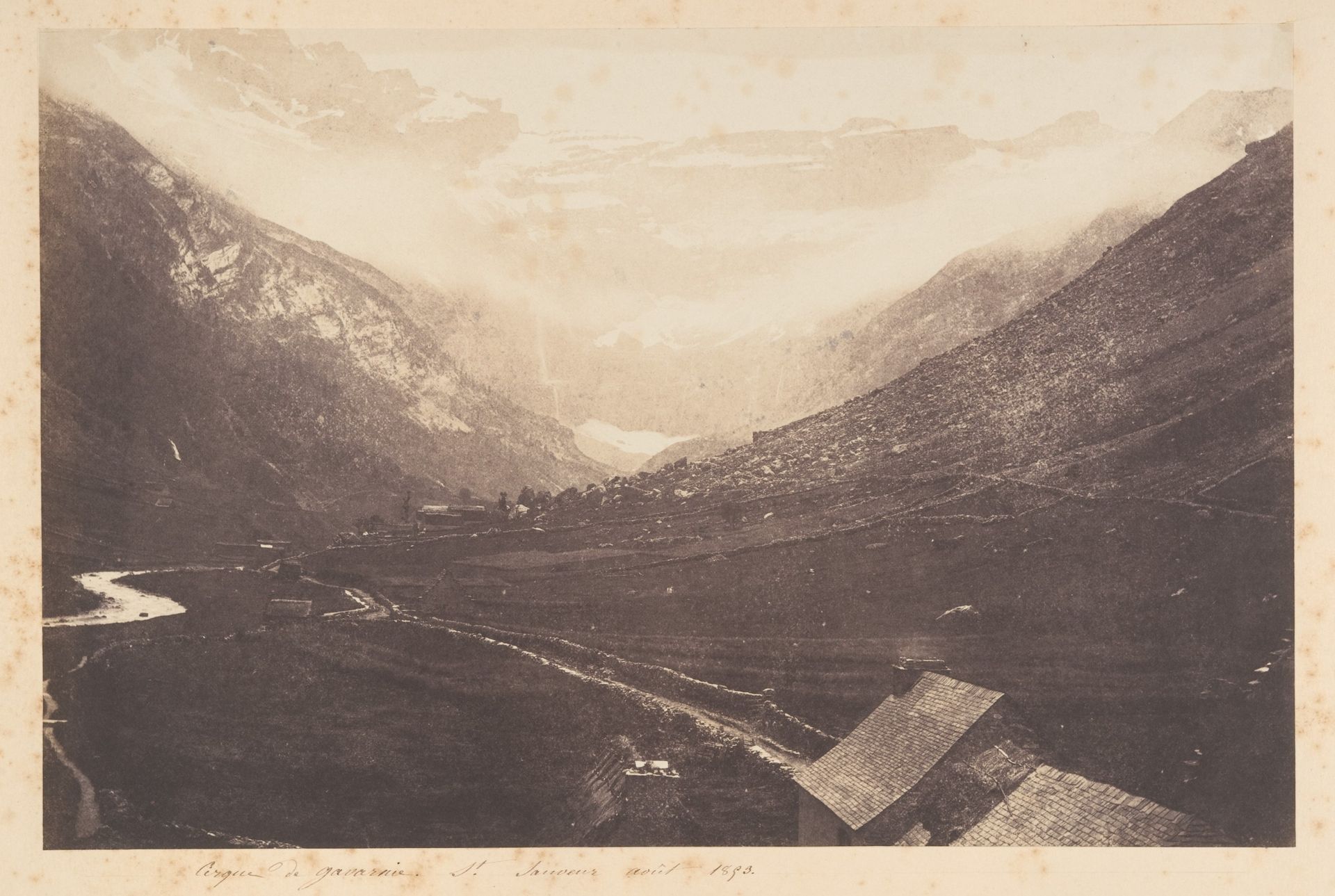 Cirque de Gavarnie, St Sauveur by Joseph Vigier