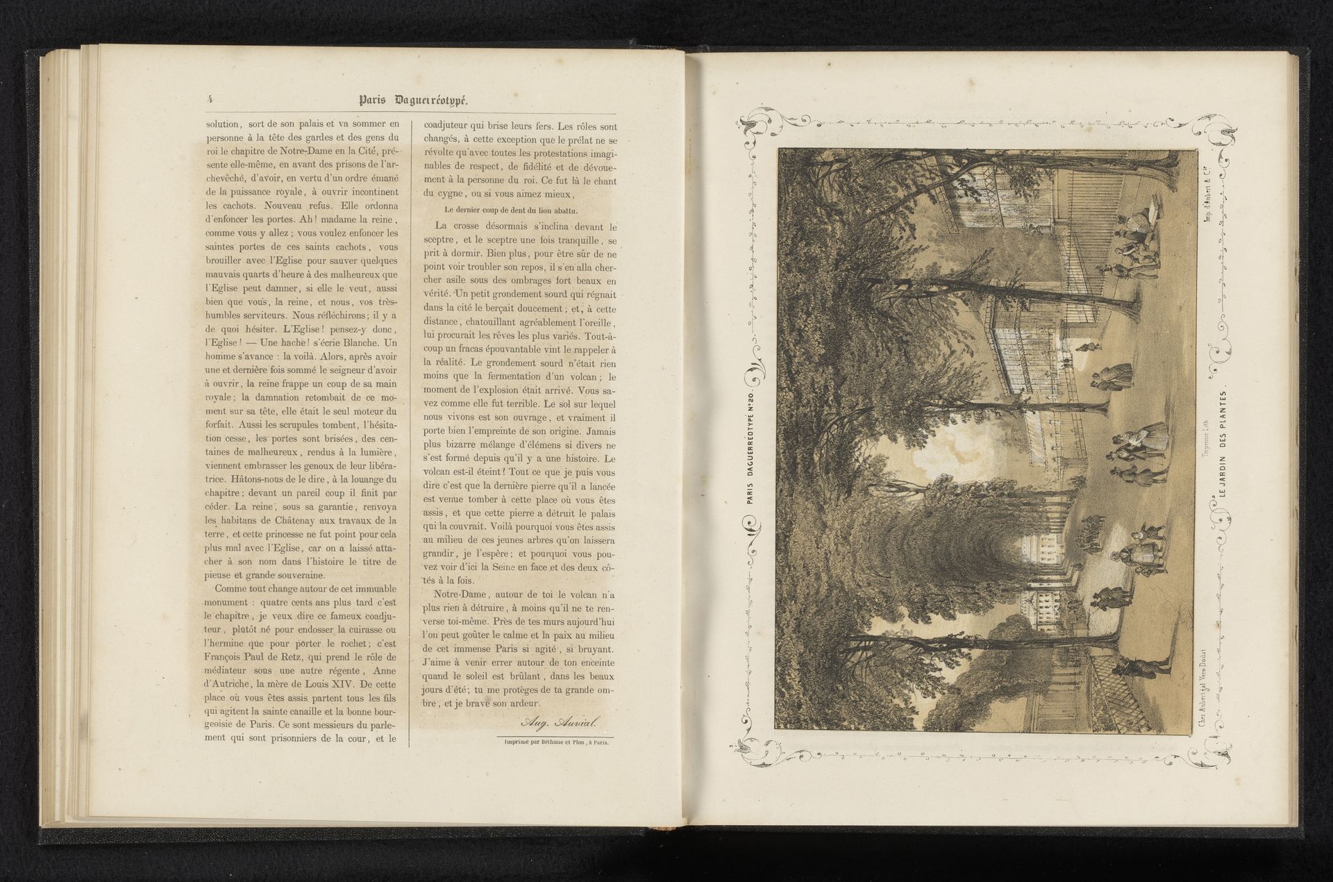 Jardin des Plantes in Parijs by Jean Louis Tirpenne