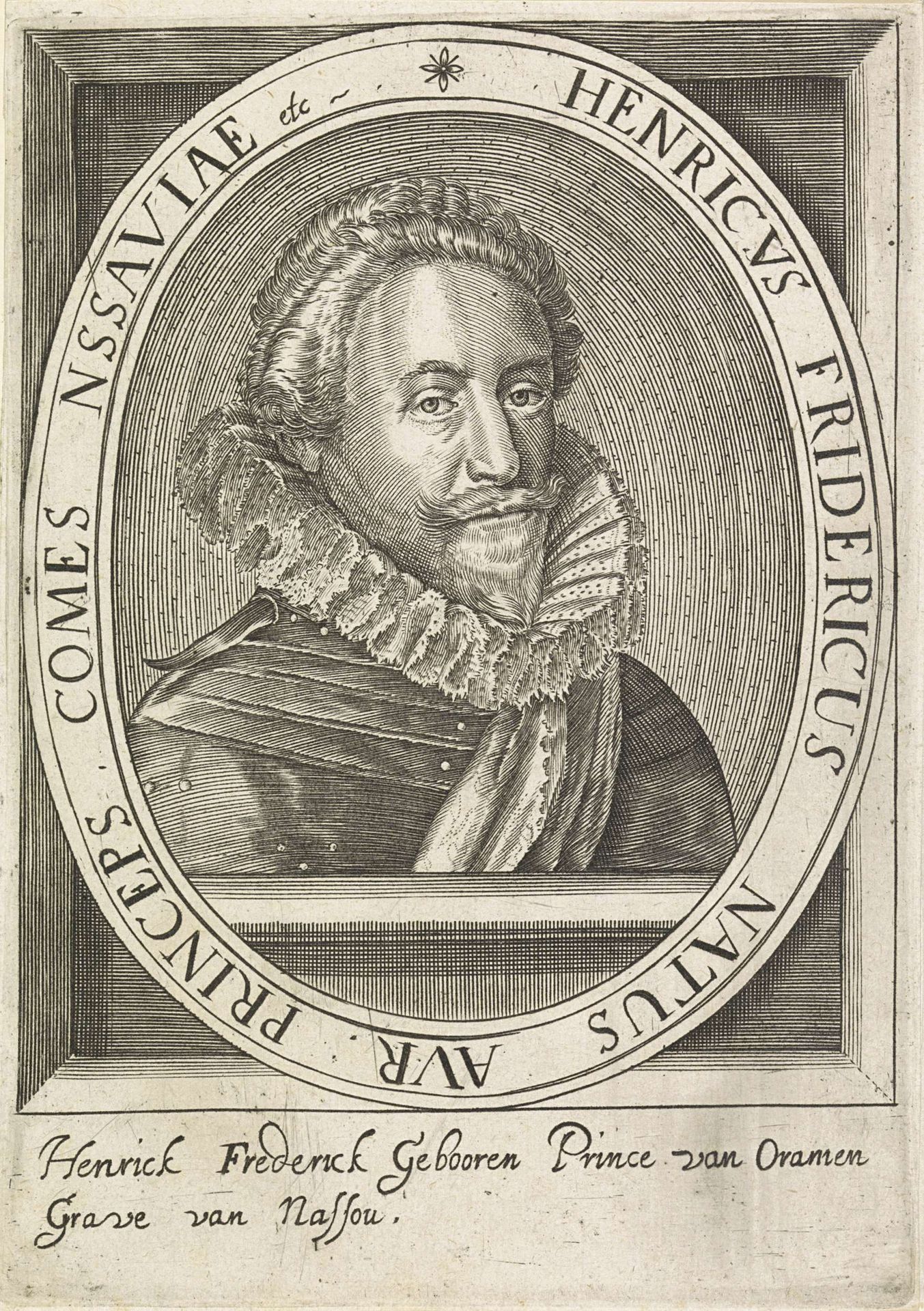 Portret van Frederik Hendrik, prins van Oranje by Anonymous