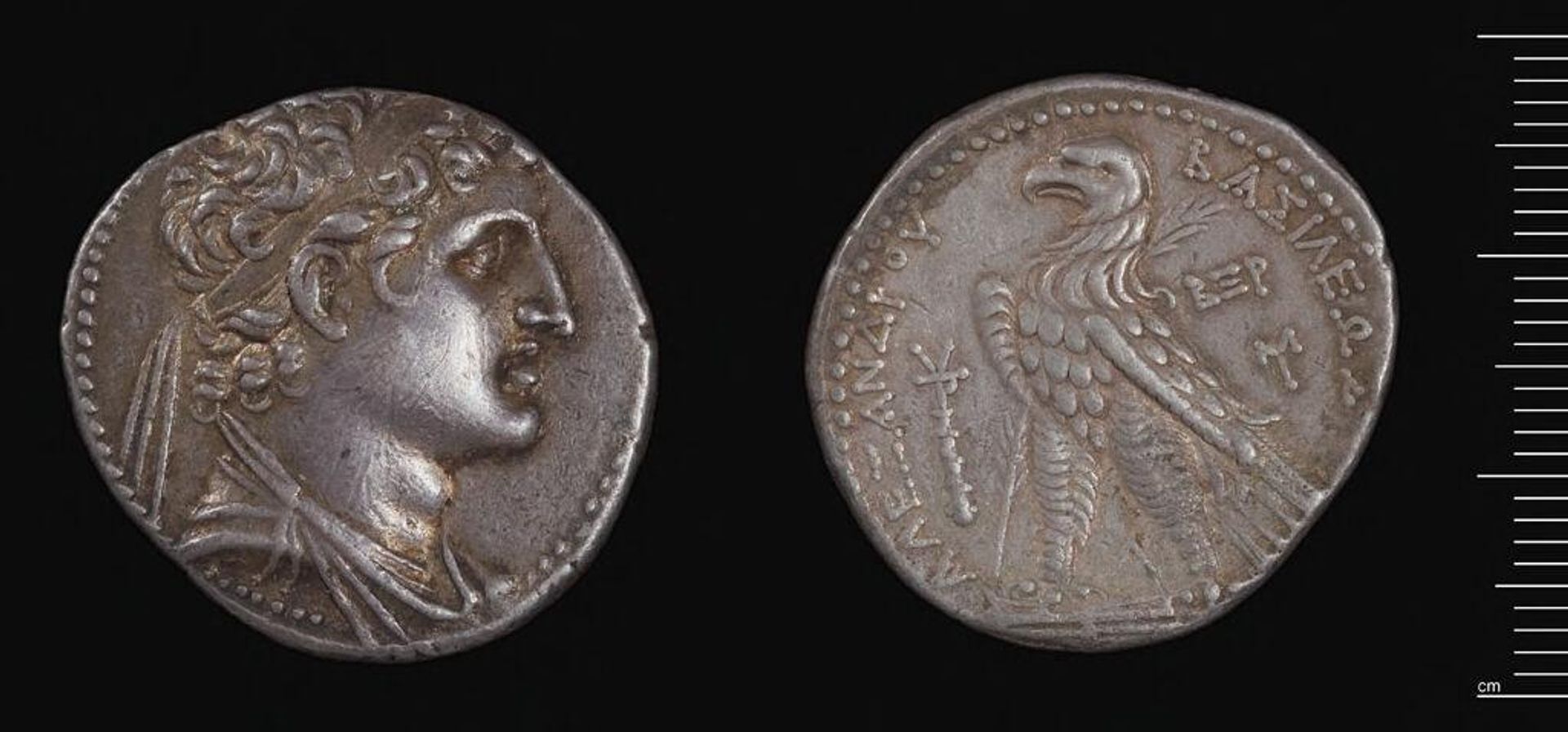 Tetradrachm of Alexander I Balas by Alexander I Balas