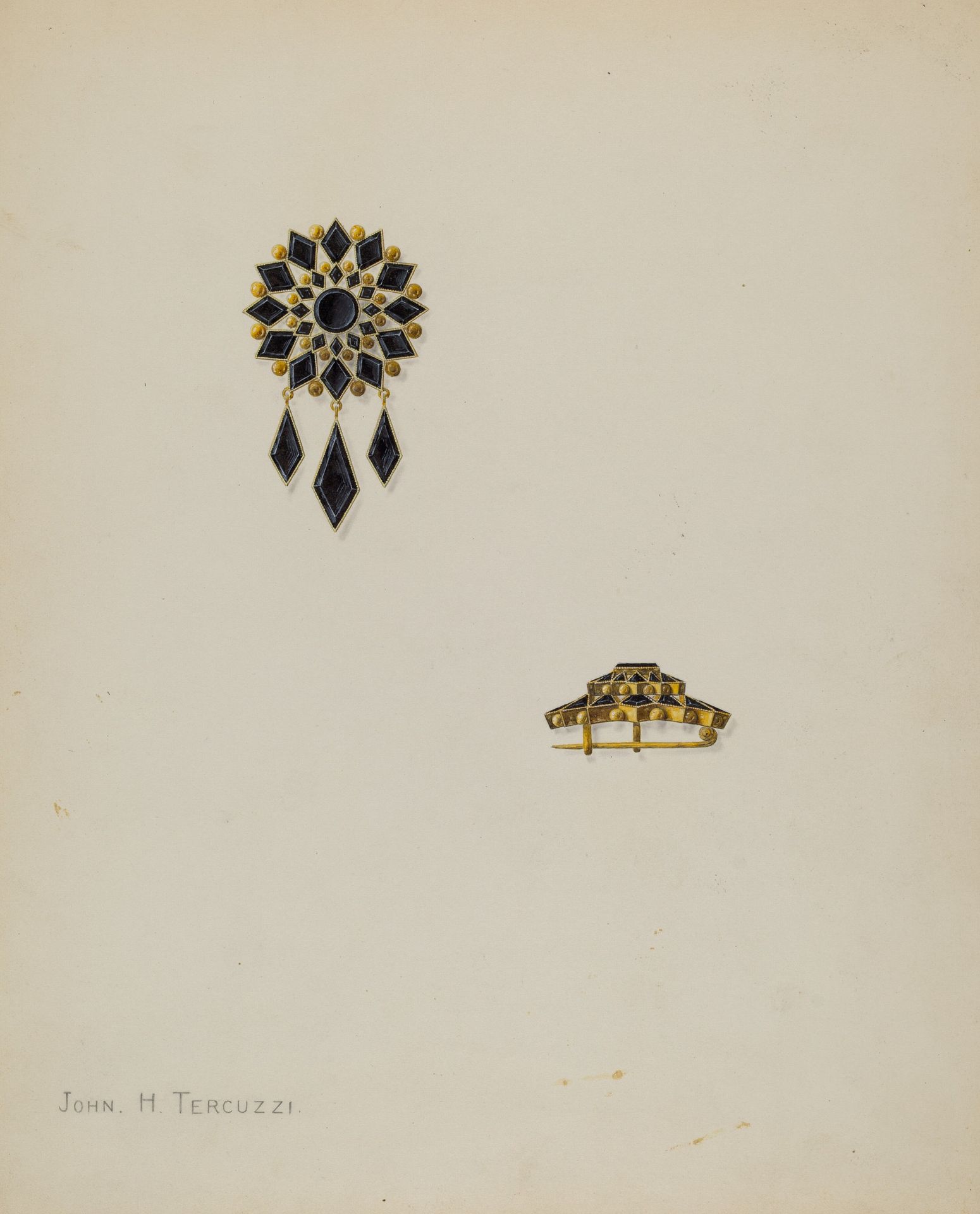 Brooch by John H. Tercuzzi