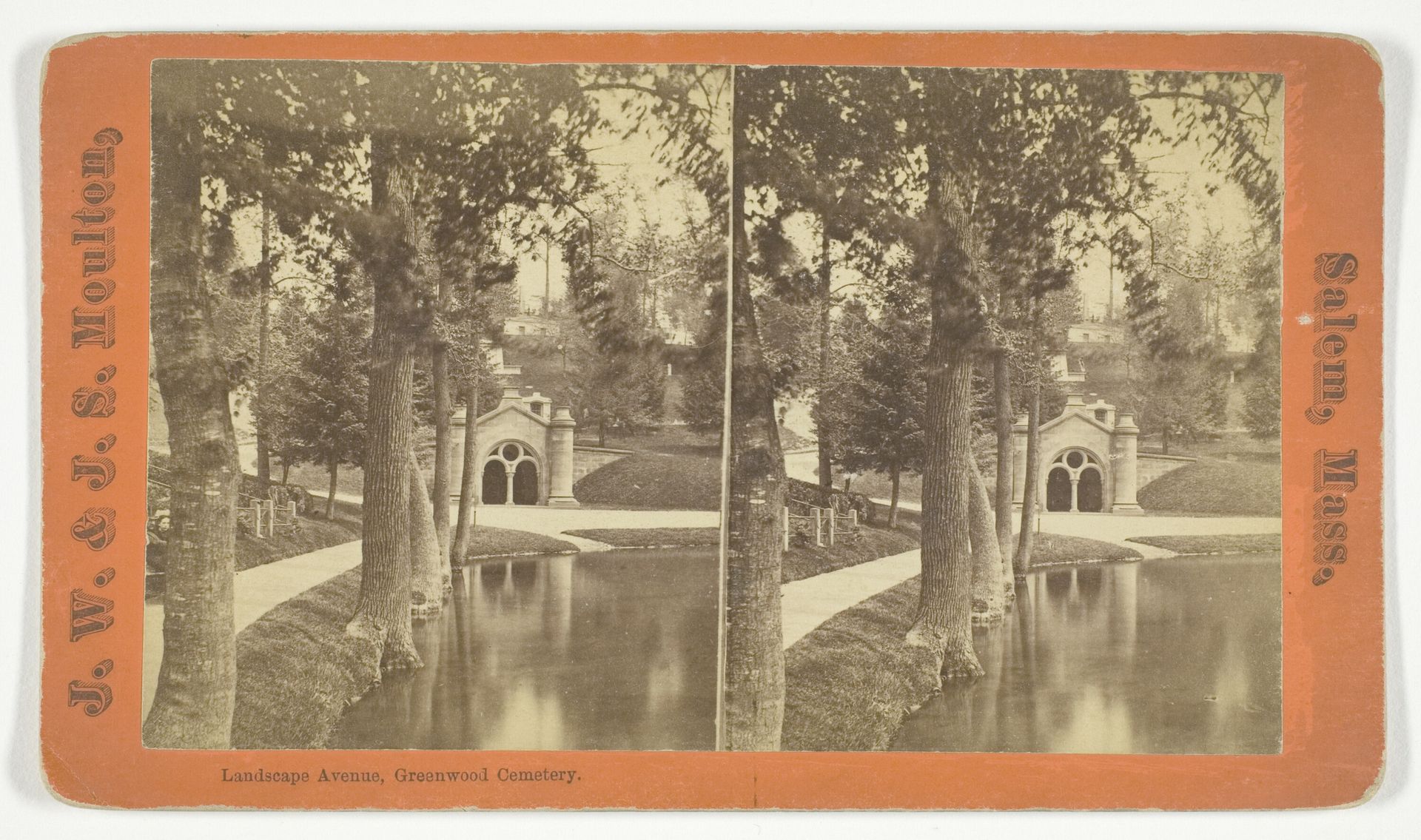 Landscape Avenue, Greenwood Cemetary by J.W. & J.S. Moulton